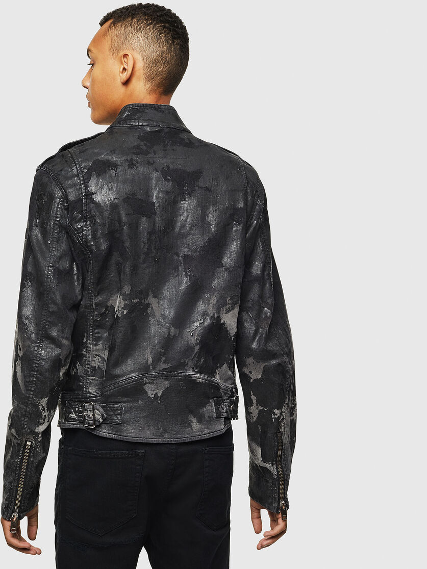 D Jei Sp1 Joggjeans Herren Bikerjacke Aus Joggjeans Diesel
