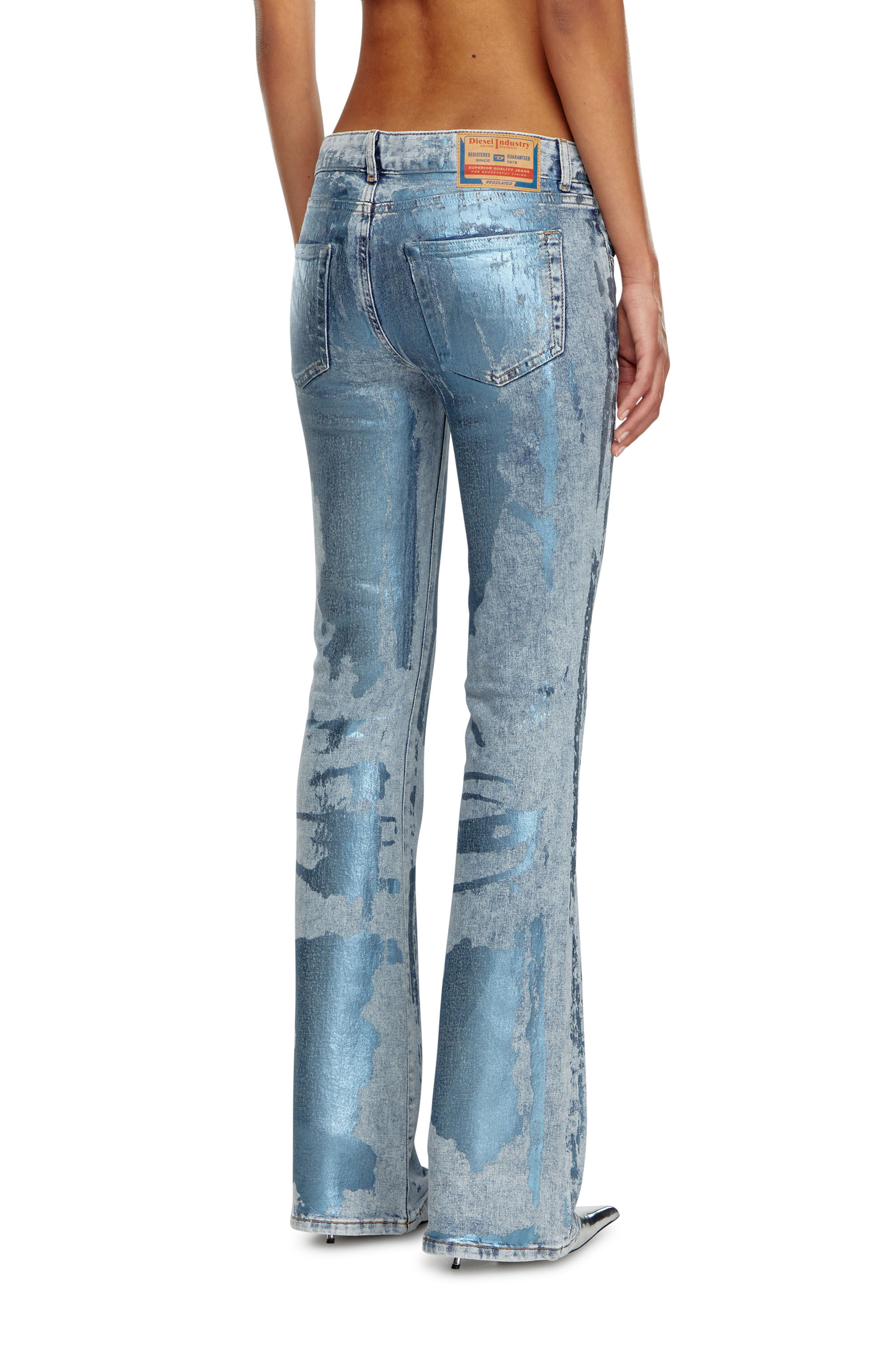Diesel - Damen Bootcut Jeans 1969 D-Ebbey 0AJEU, Hellblau - 4