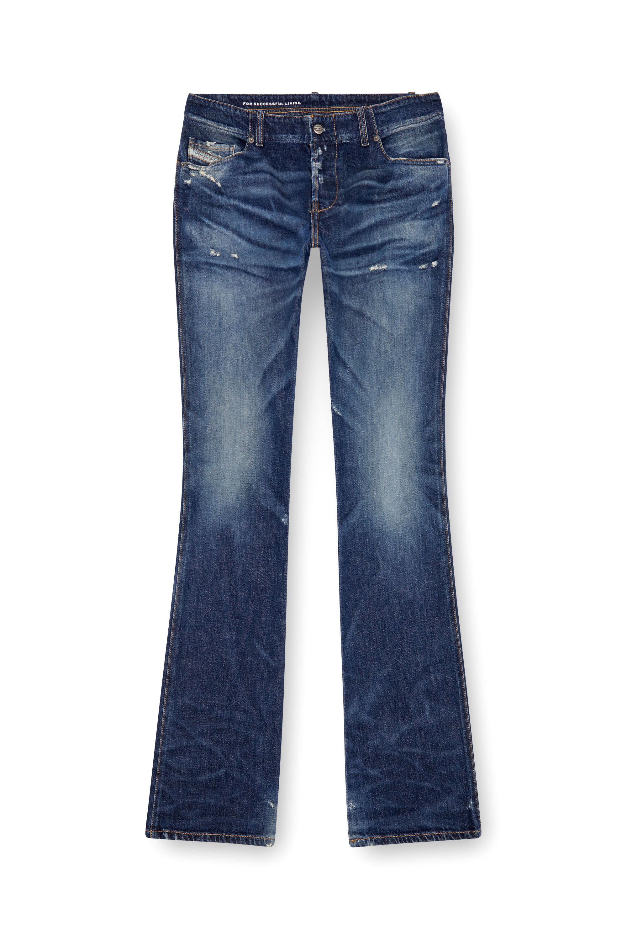 Diesel - Herren Bootcut Jeans D-Backler 09J56, Dunkelblau - 2
