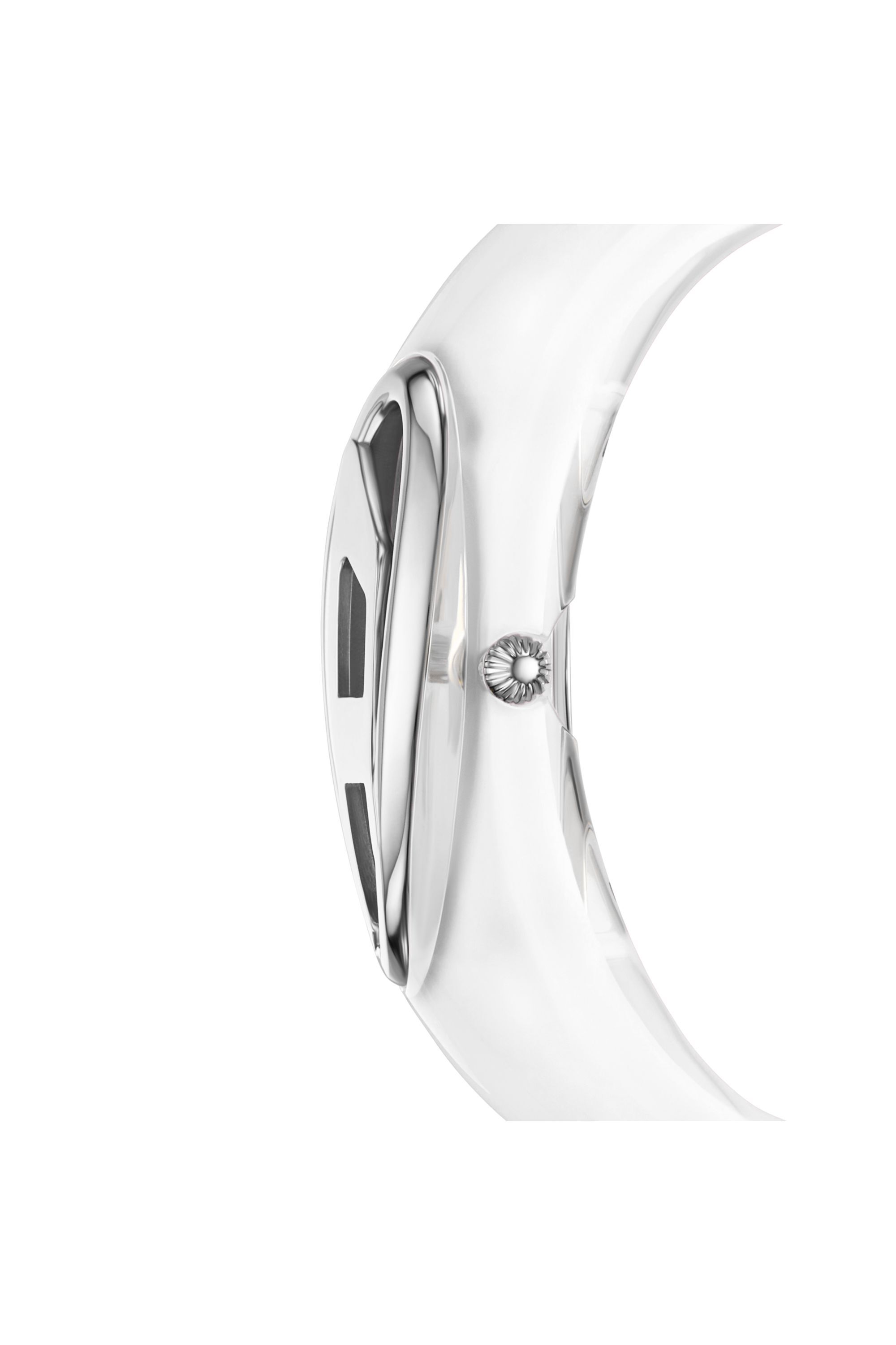 Diesel - DZ5618 WATCH, Damen Diesel Wonder-D Two-Hand White Nylon Resin Watch in Weiß - 3