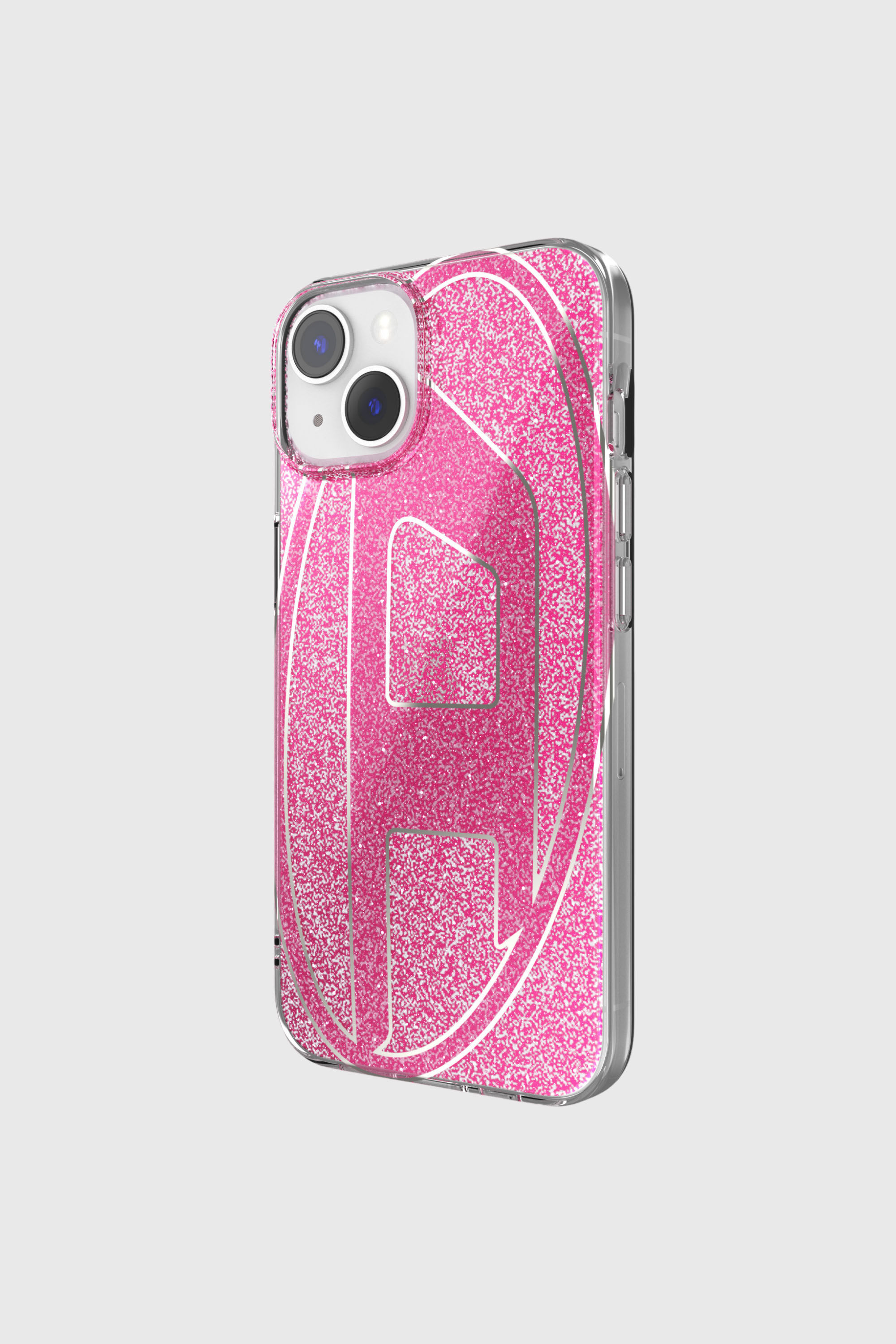 Diesel - 60034 AOP CASE, Unisex Glitter Case f&uuml;r iP 13/ 14 in Rosa - 3