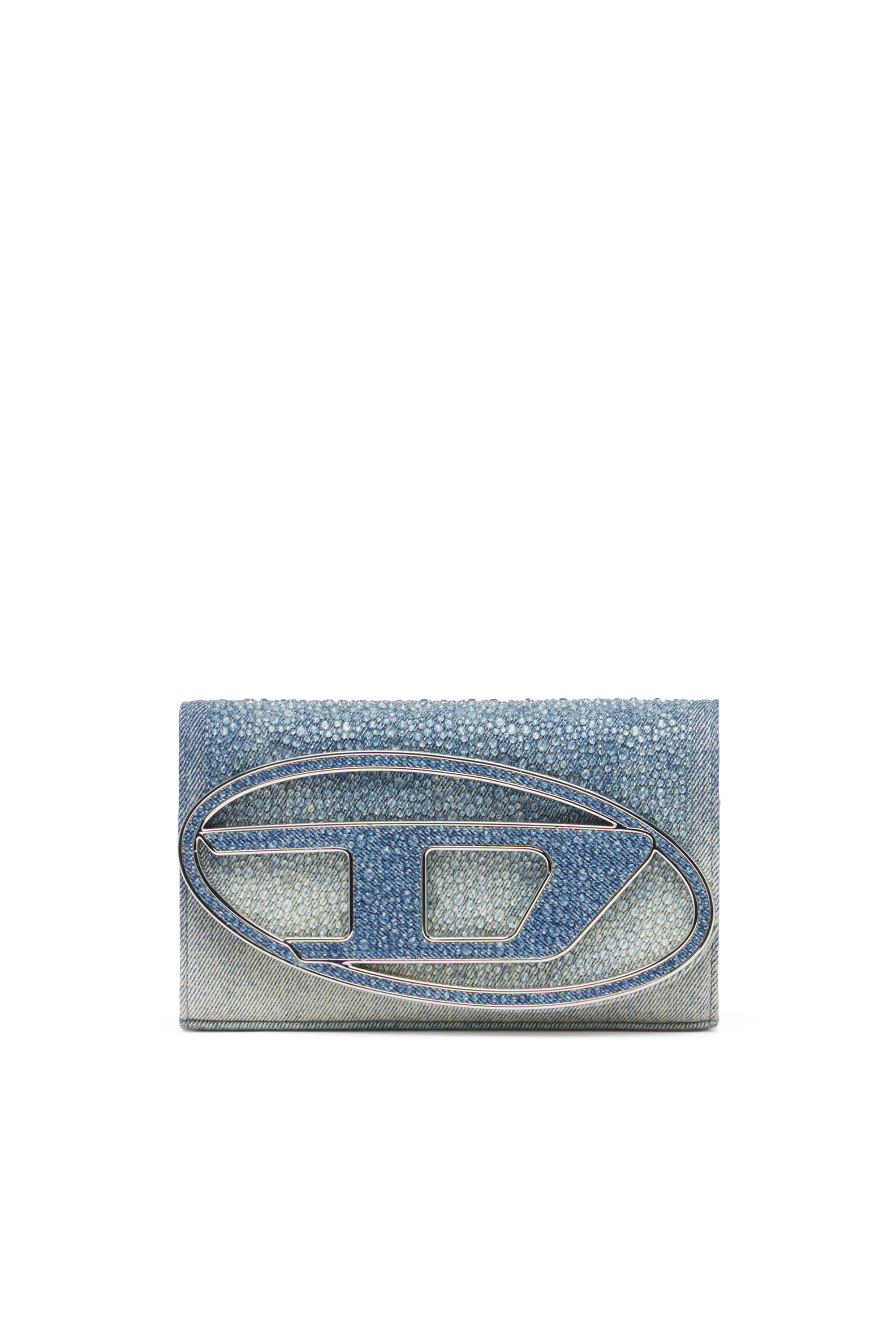 Diesel - 1DR WALLET STRAP, Blau - Image 1