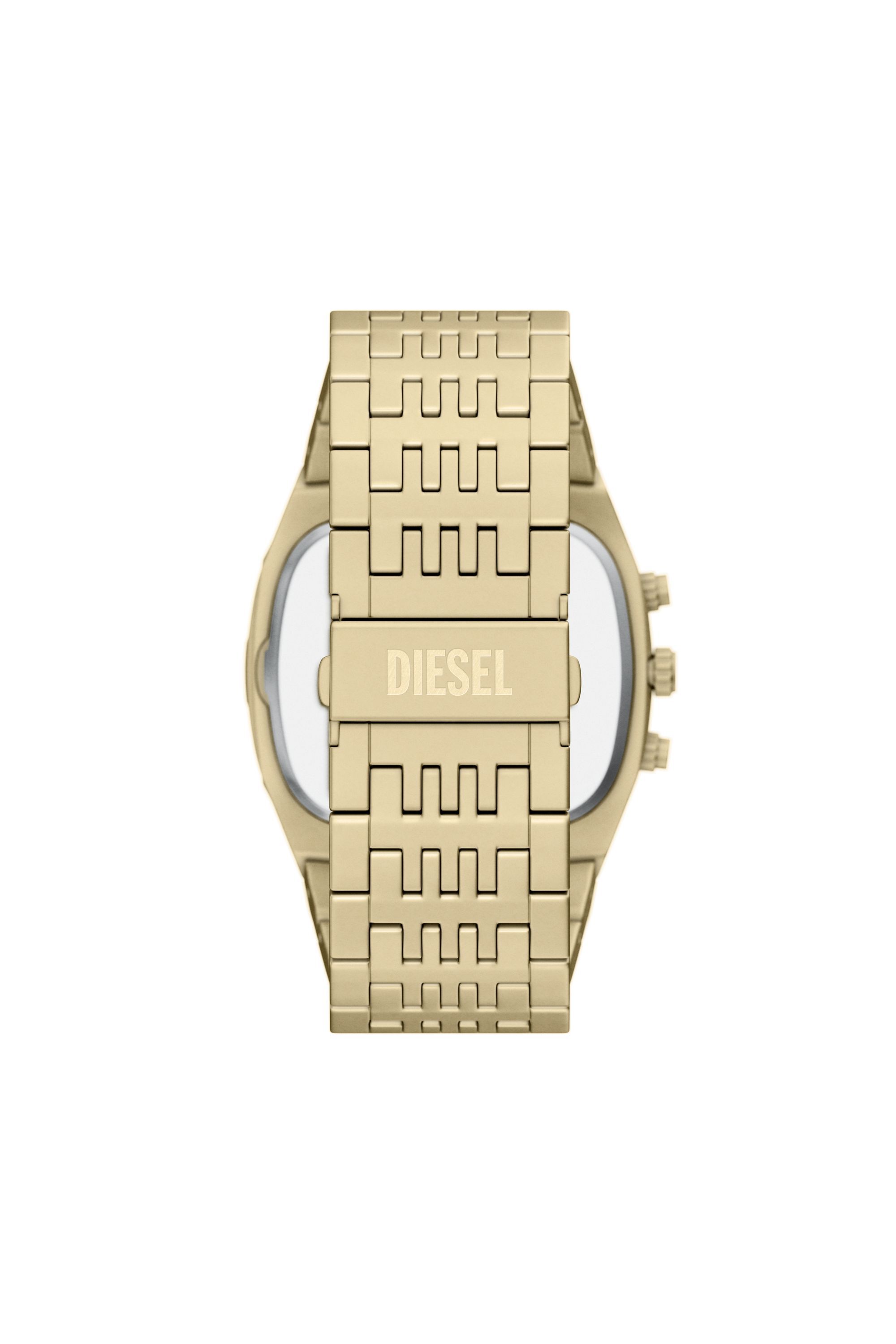 Diesel - DZ4718 WATCH, Herren Spiked Cushion Uhr aus Edelstahl in Goldton in Gold - 2