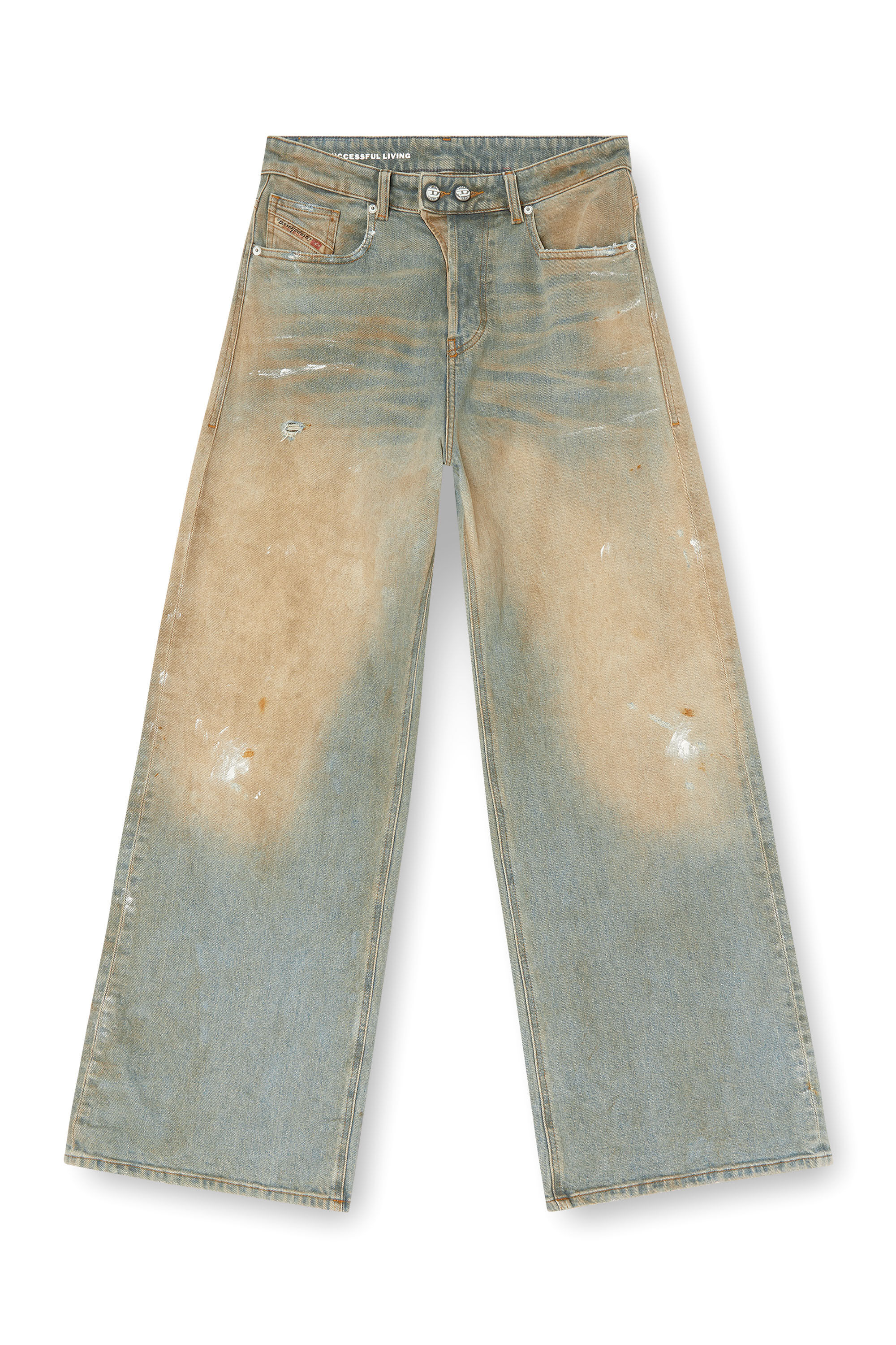Diesel - Damen Relaxed Jeans 1996 D-Sire 007Z4, Hellblau - 2