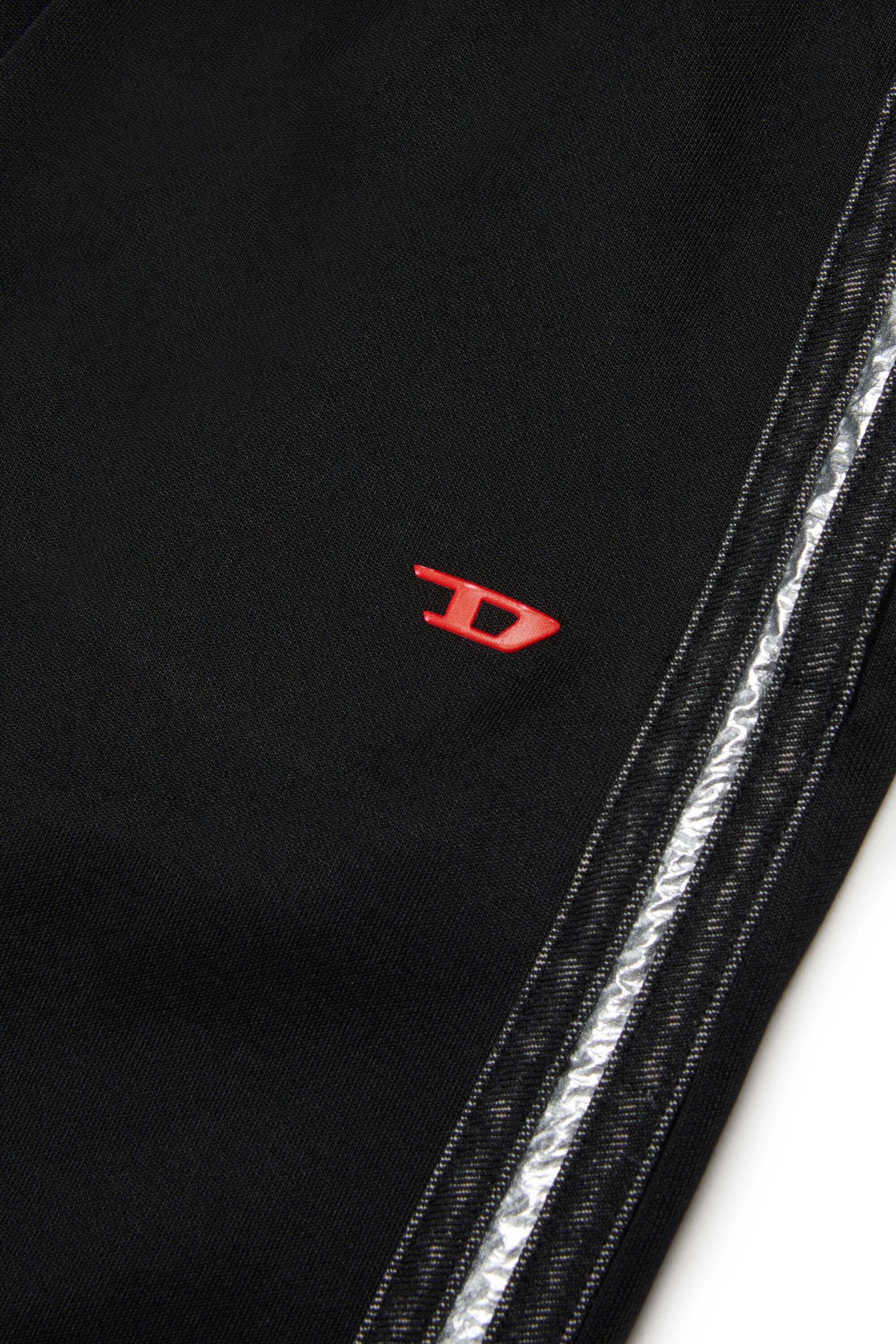 Diesel - PACARON, Herren Trainingshosen mit seitlichen Streifen in Schwarz - 4