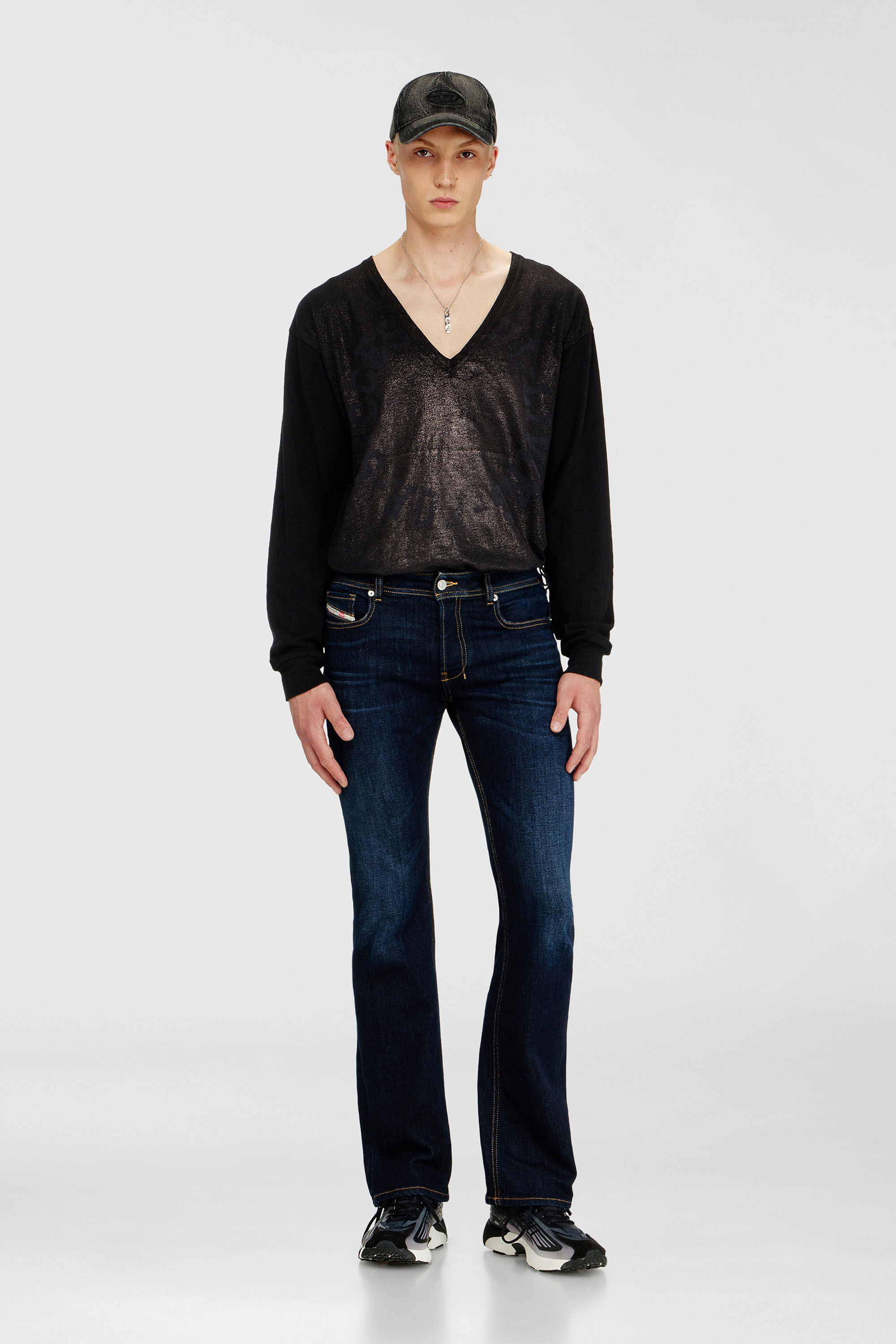 Diesel - Herren Bootcut Jeans 2007 Zatiny 09Q15, Dunkelblau - 1