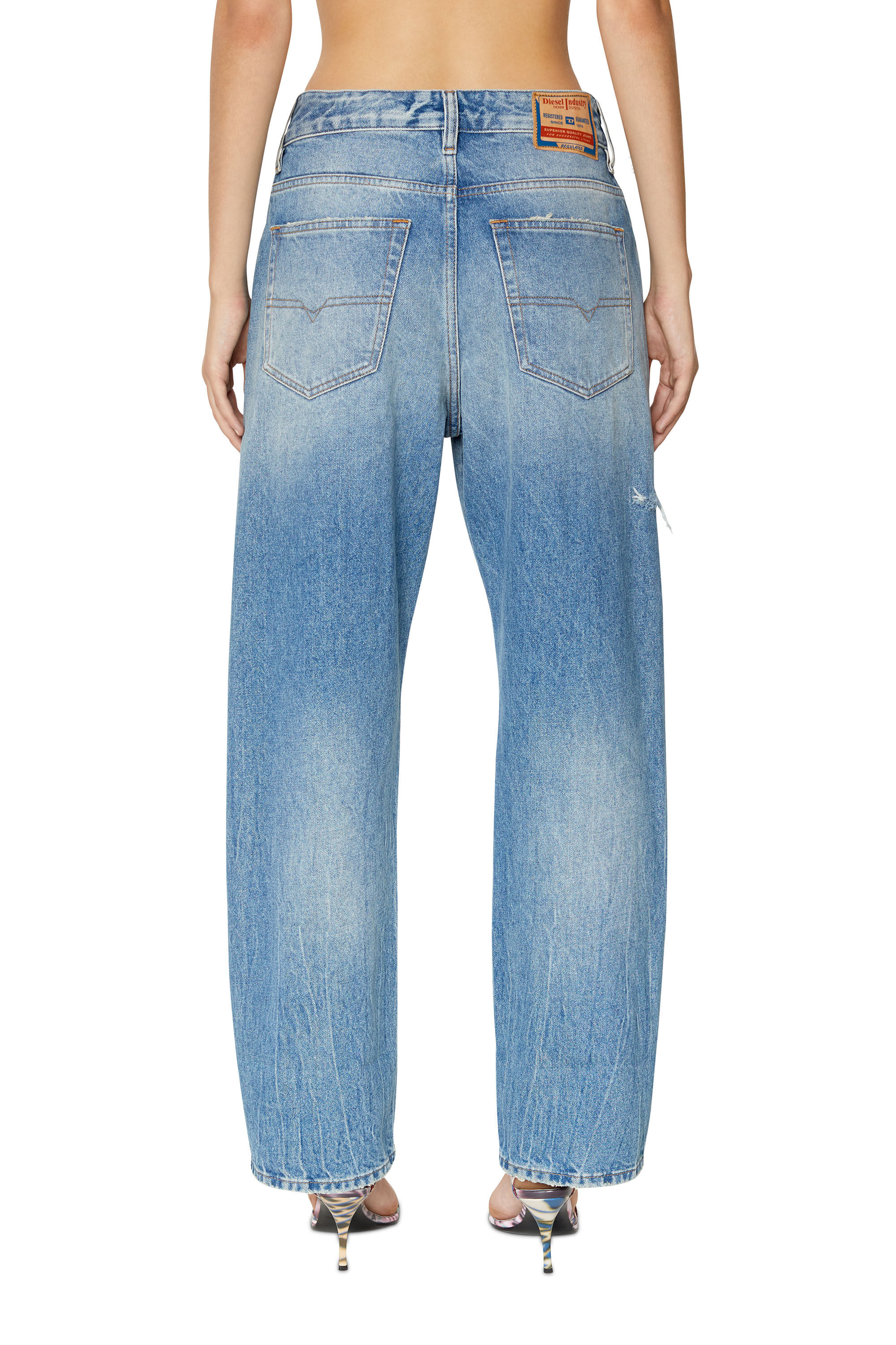 Diesel - 1999 D-Reggy 09D97 Straight Jeans, Hellblau - Image 4