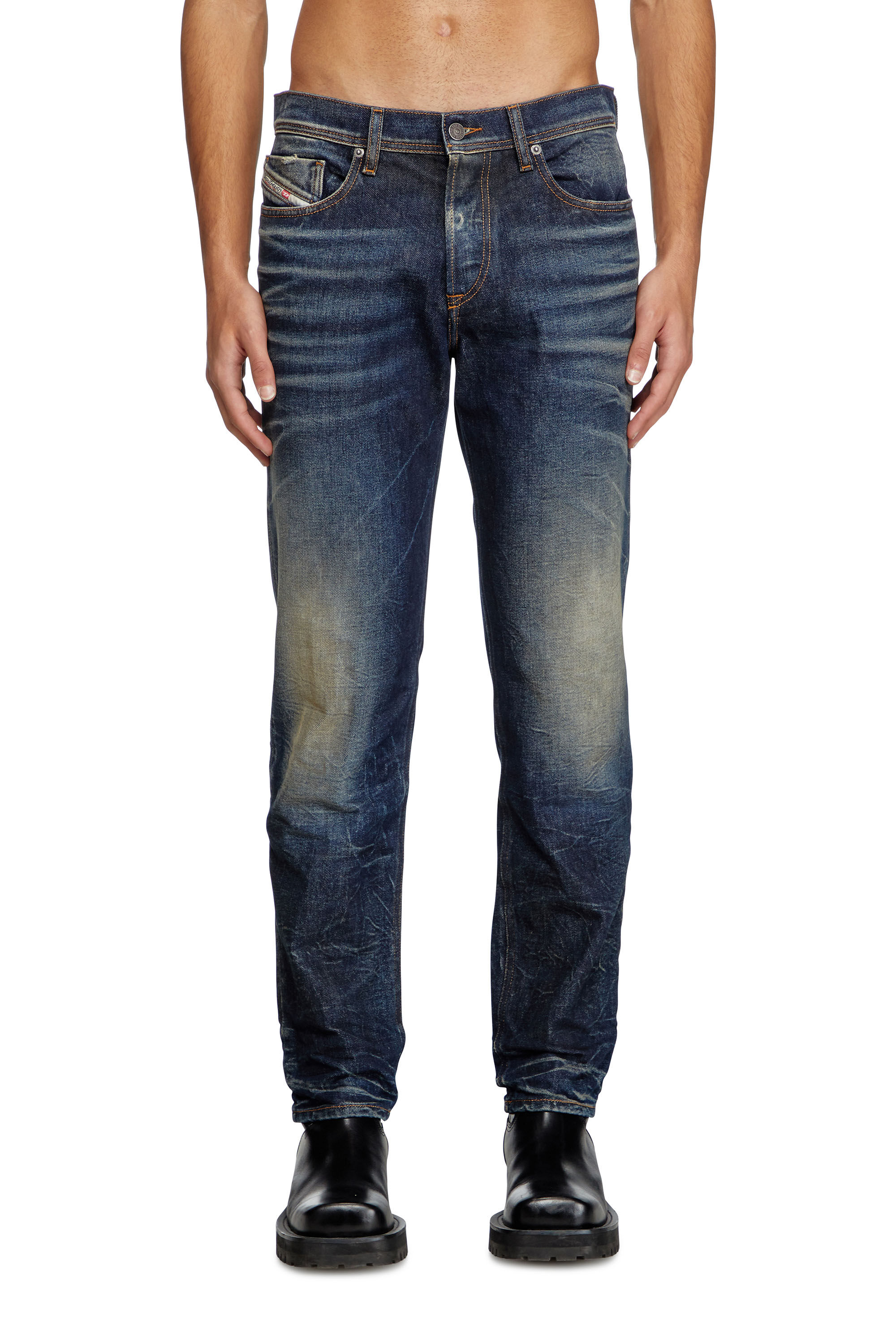 Diesel - Herren Regular Jeans 2023 D-Finitive 09L22, Dunkelblau - 3