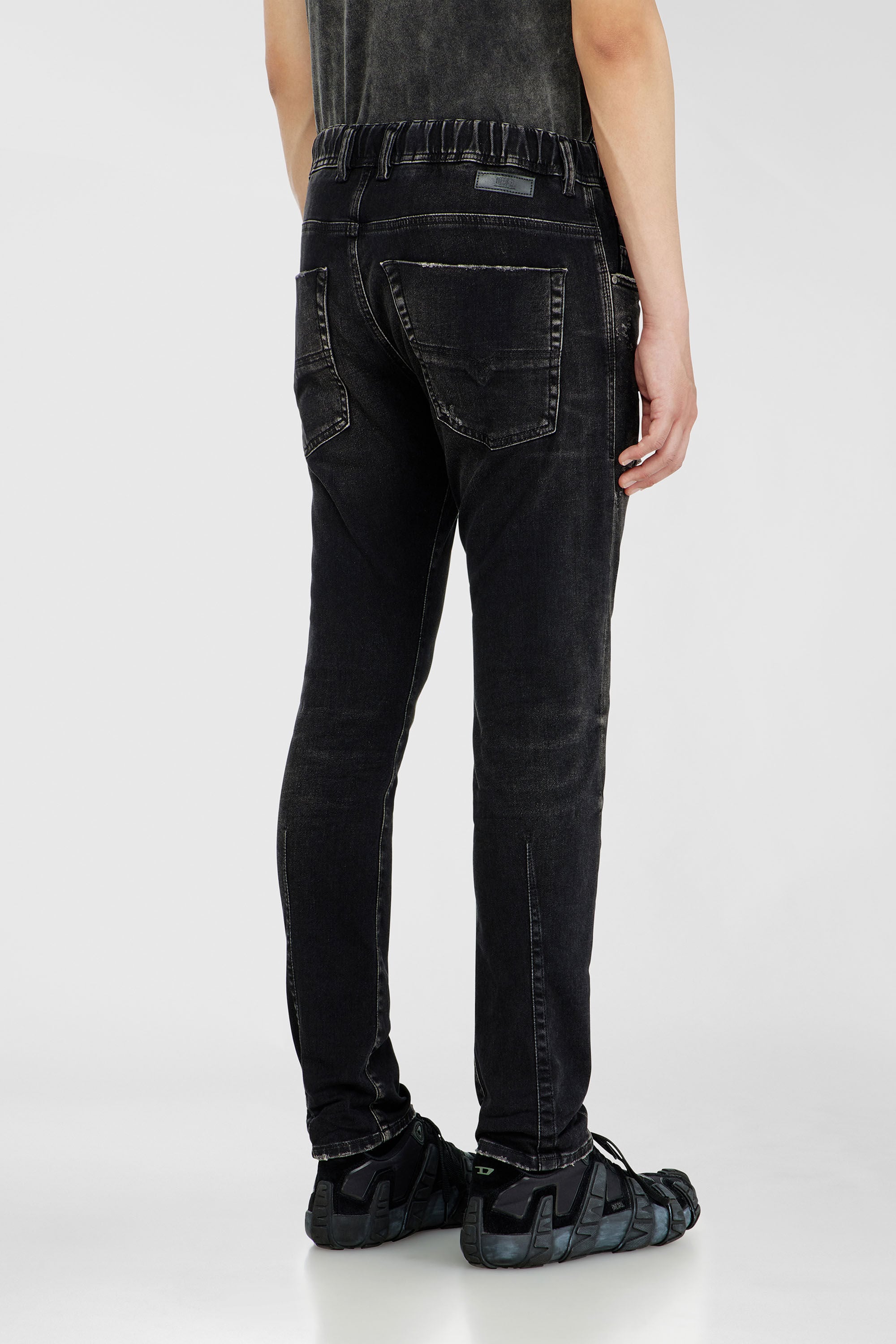 Diesel - Herren Regular 2030 D-Krooley Joggjeans&reg; 09Q22, Schwarz/Dunkelgrau - 3