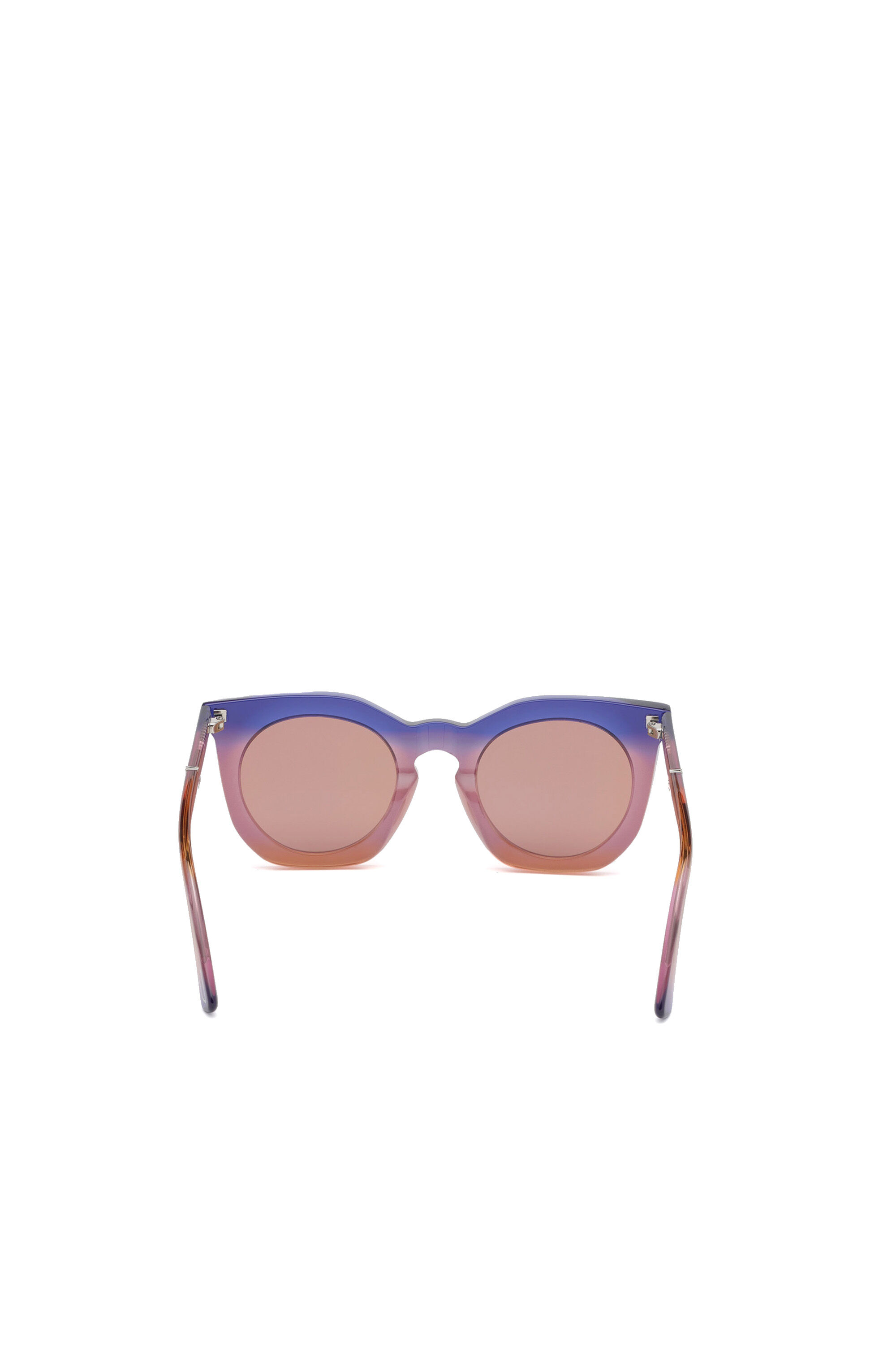 Diesel - DL0283, Damen Sonnenbrille aus acetat mit runden gläsern in Violett - 3