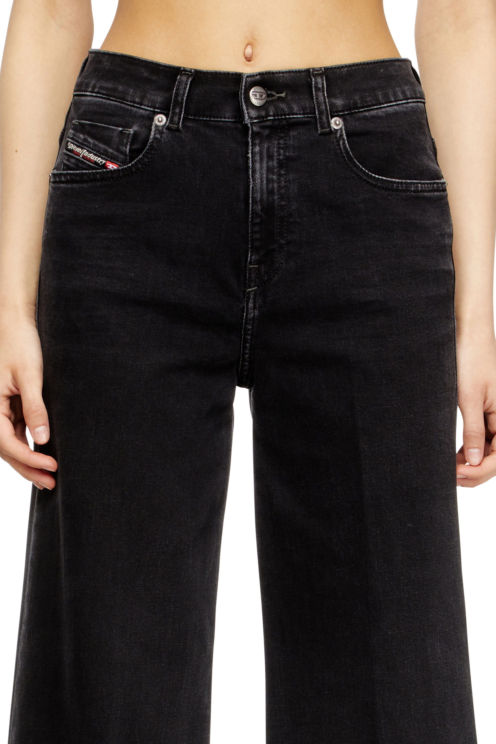 Diesel - Damen Flare Jeans 1978 D-Akemi 09M69, Schwarz/Dunkelgrau - 5