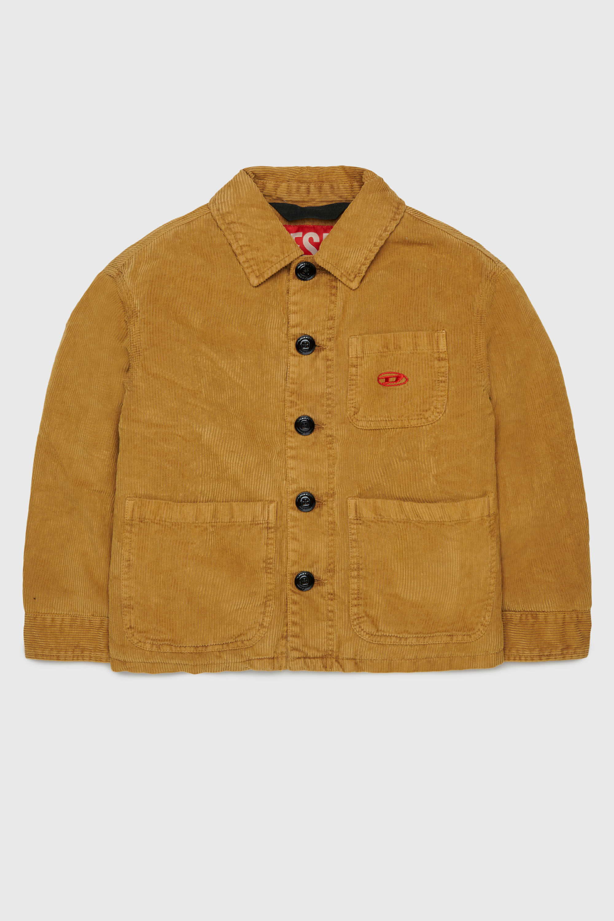 Diesel - JMILL, Herren Corduroy shirt jacket in Braun - 1