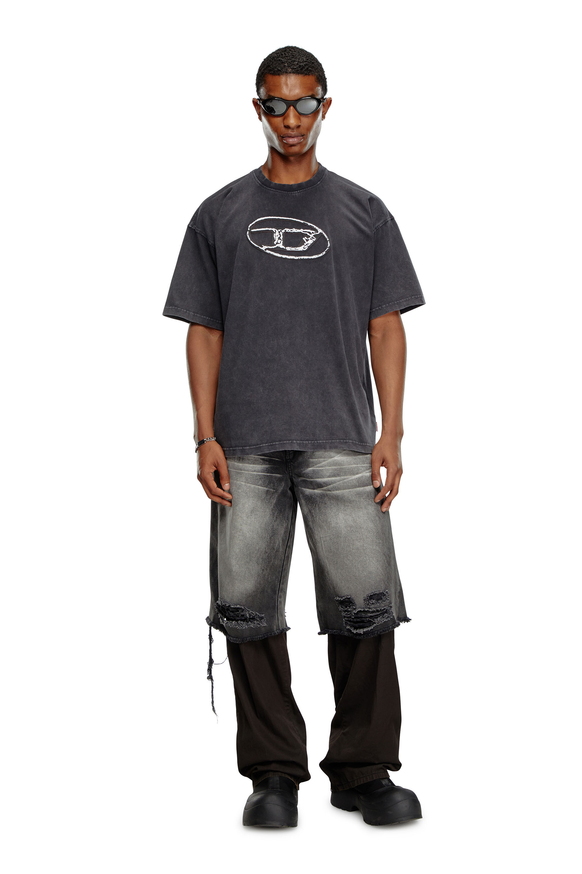 Diesel - T-BOXT-Q22, Black - Image 1