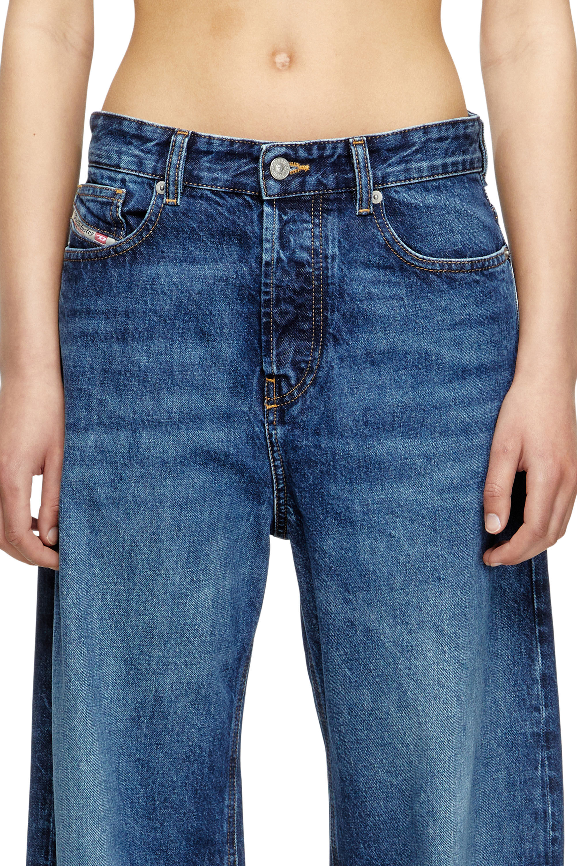 Diesel - Damen Relaxed Jeans 1996 D-Sire 09I27, Dunkelblau - 5