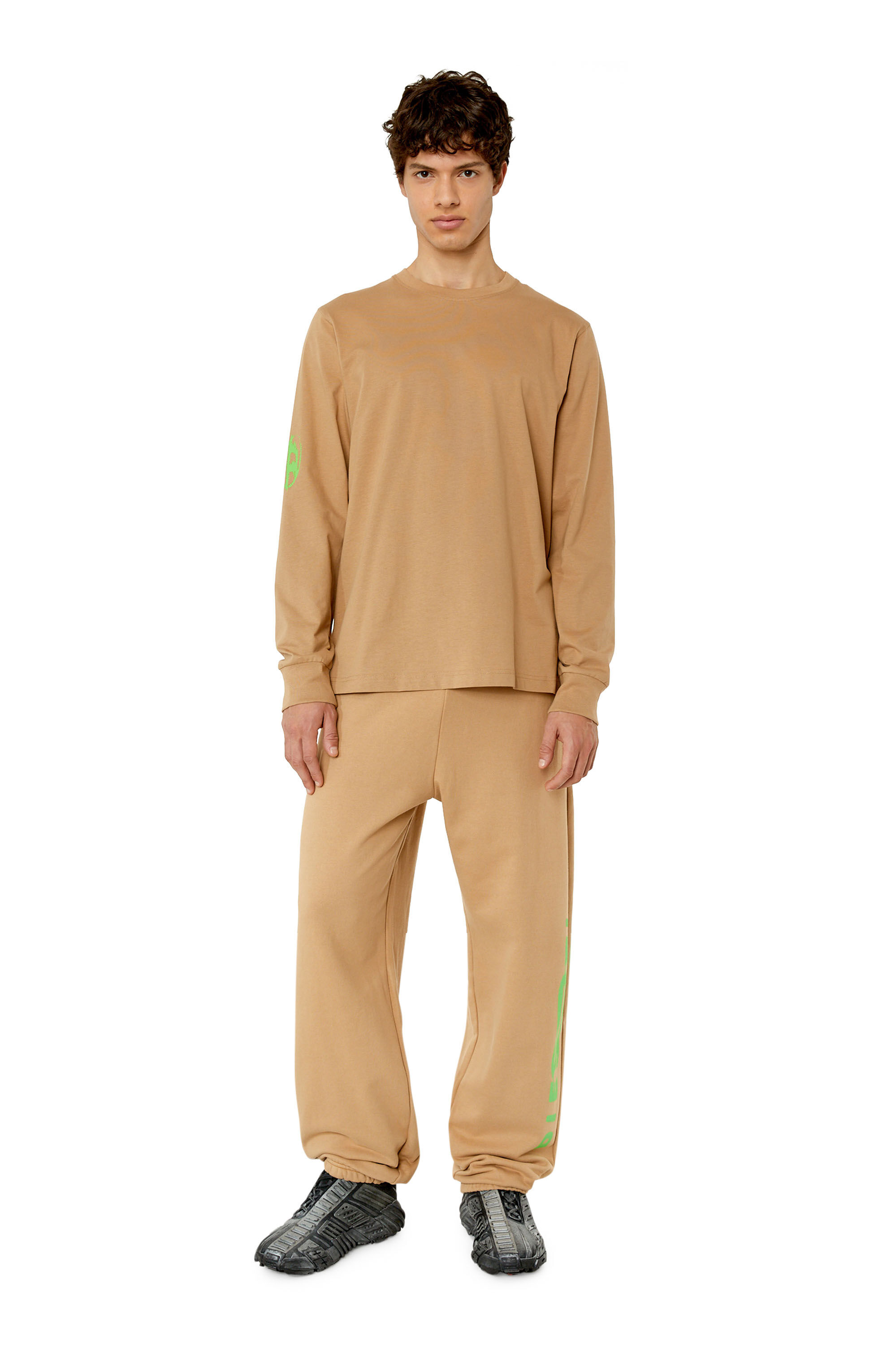 Diesel - T-JUST-LS-G3, Beige - Image 1