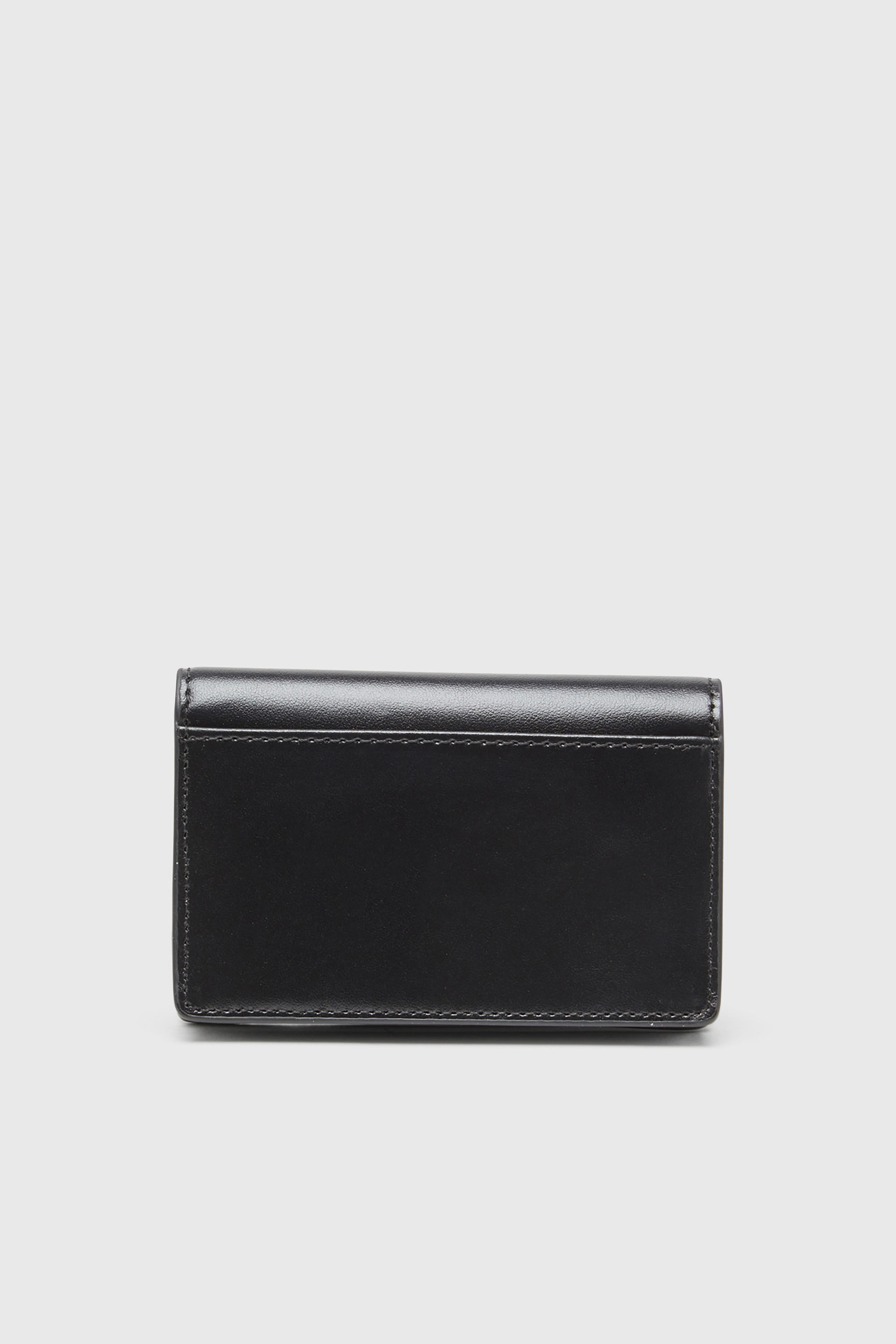 Diesel - HOLI-D CARD HOLDER IV, Herren Kartenetui aus kompaktem Leder in Schwarz - 2