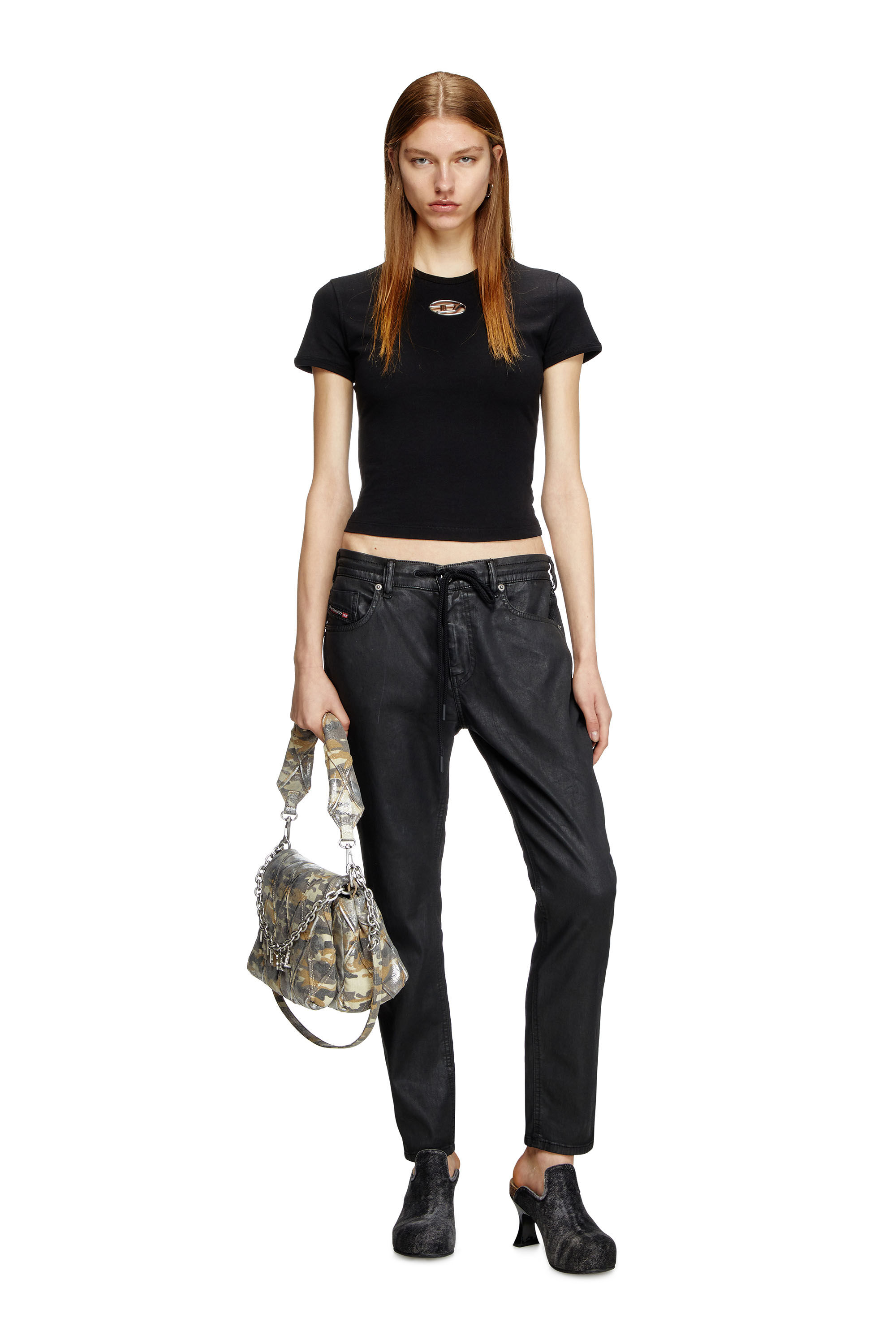 Diesel - Damen Regular 2031 D-Krailey Joggjeans® 068PX, Schwarz/Dunkelgrau - 1