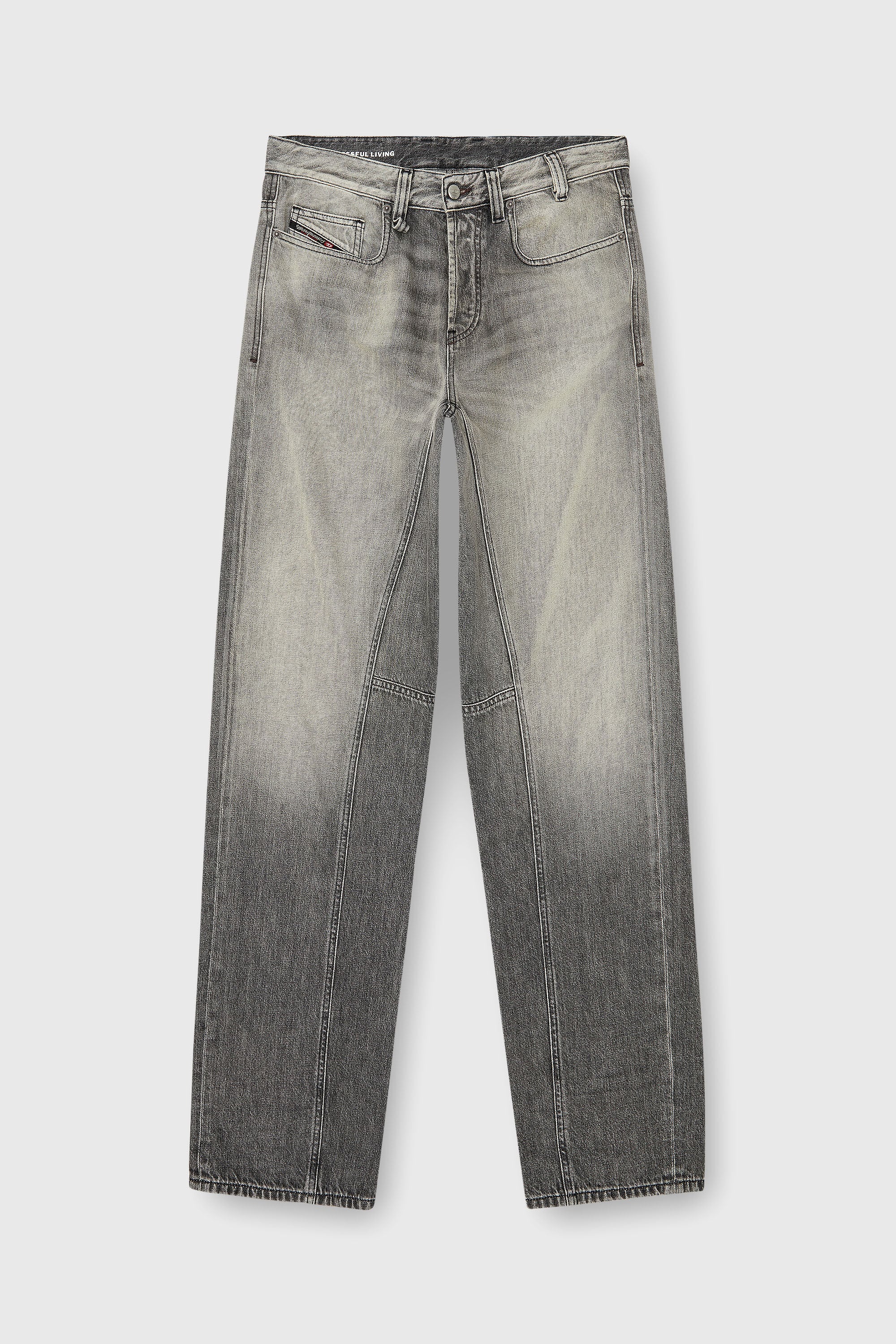 Diesel - Herren Relaxed Jeans 2001 D-Macro 09P56, Grau - 6