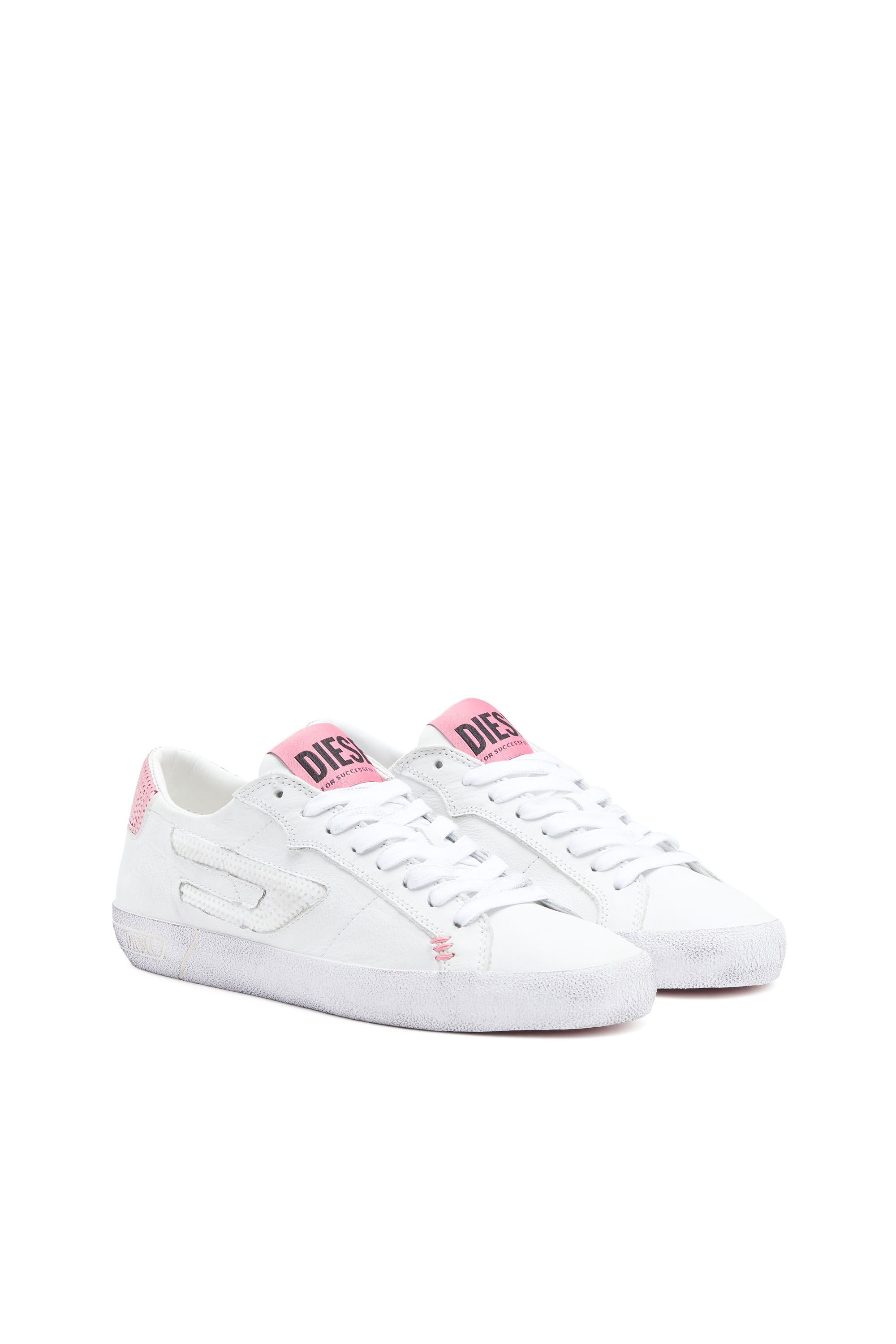 Diesel - S-LEROJI LOW X, Weiss/Rosa - Image 2