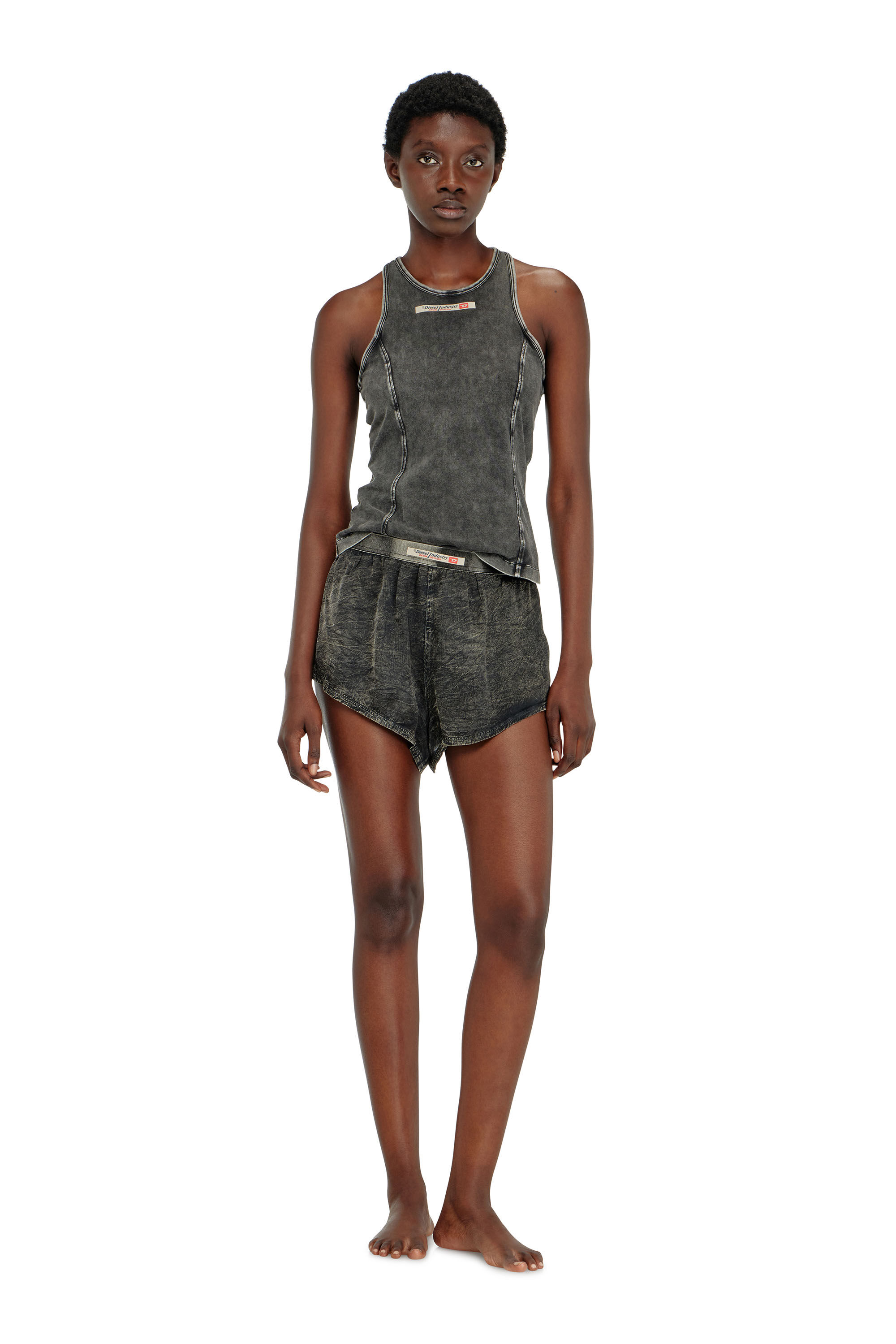 Diesel - IRENE-DNM, Damen Tanktop aus Baumwolle in null - 1
