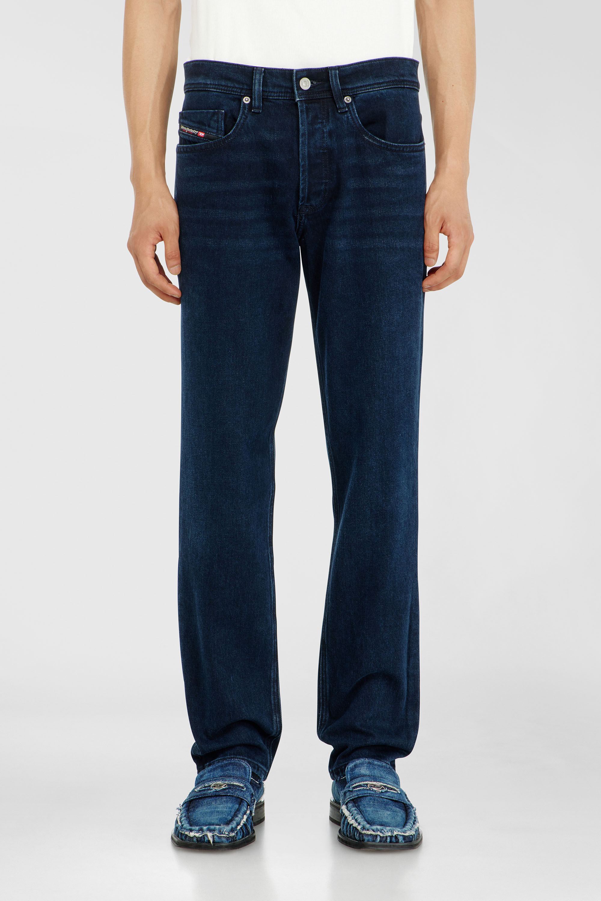 Diesel - Herren Regular Jeans 2023 D-Finitive 0KBBJ, Dunkelblau - 4
