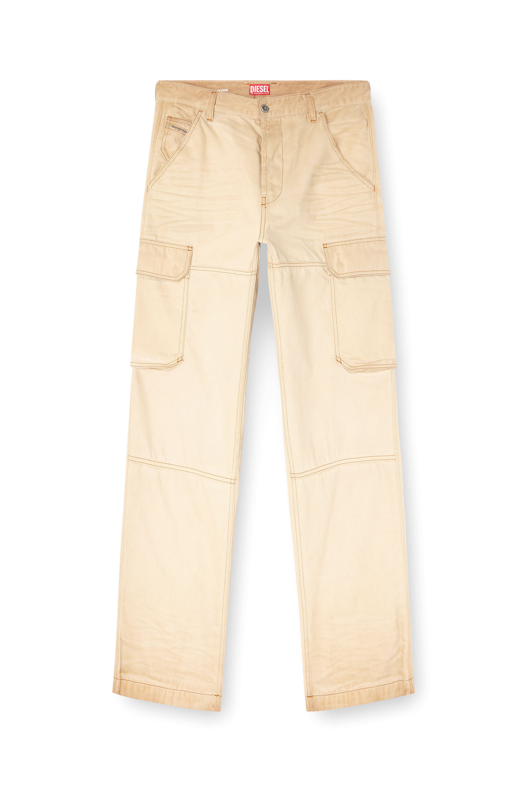 Diesel - Herren Regular Jeans D-Uty 09L26, Beige - 2