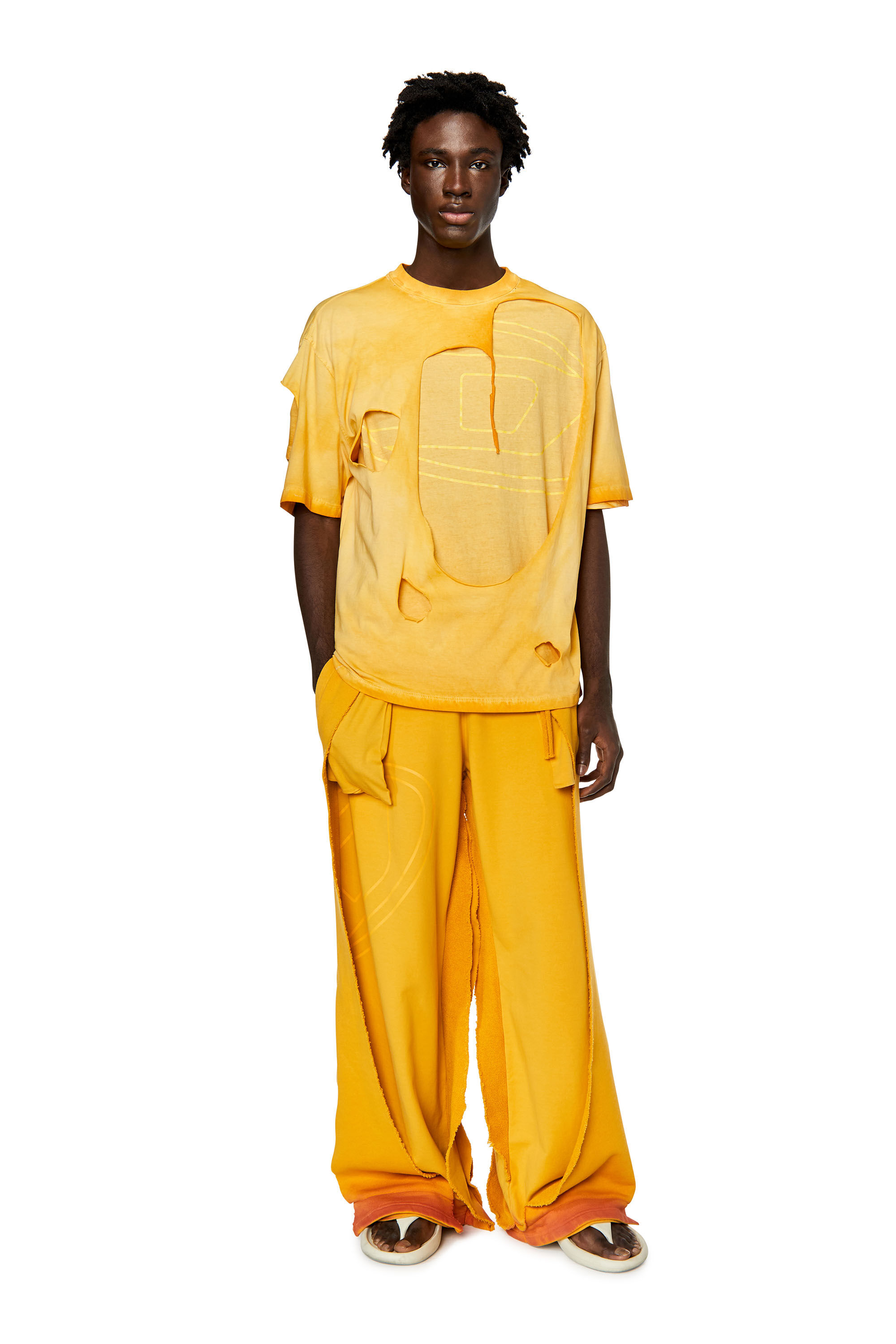 Diesel - T-ASHY, Gelb - Image 1