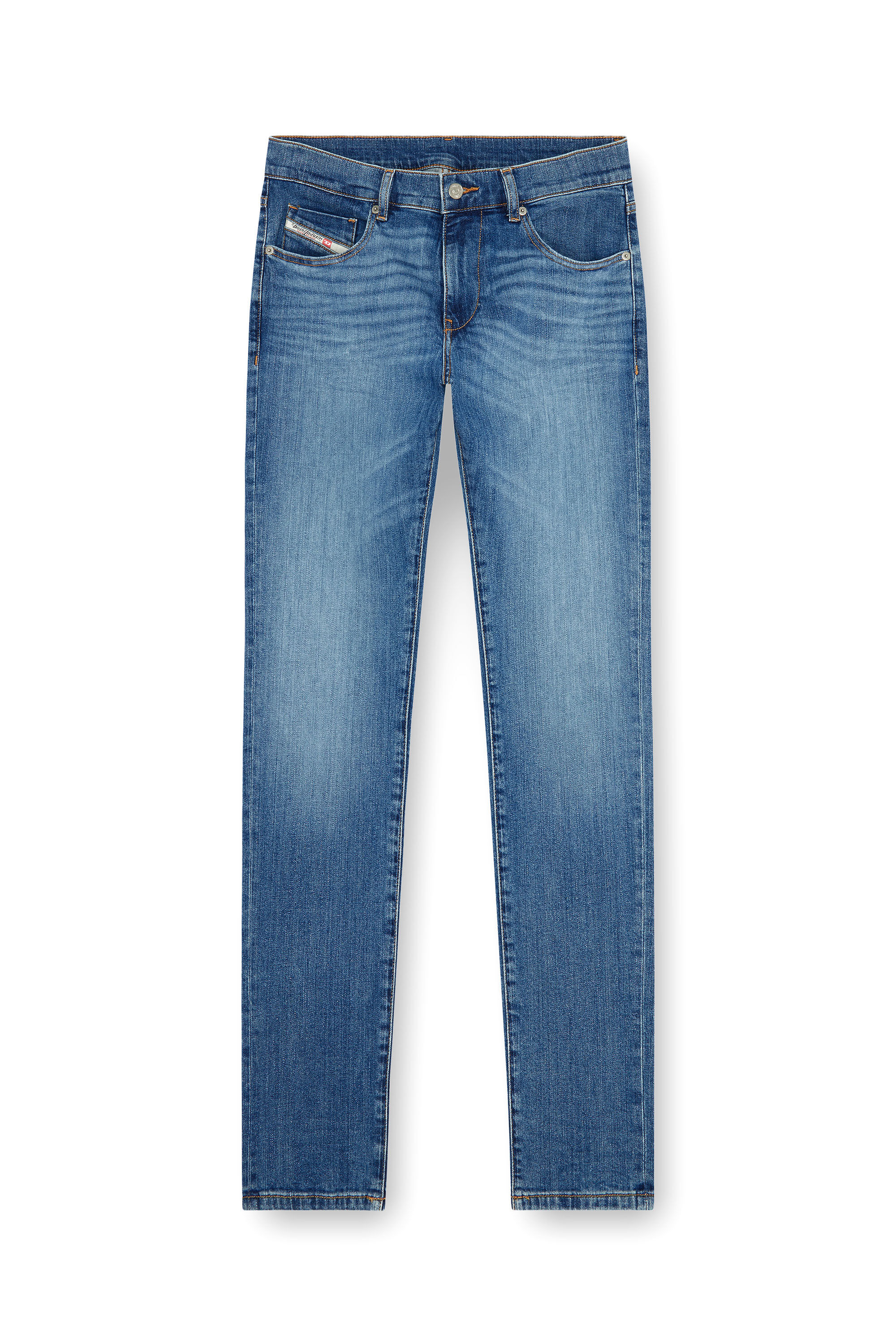 Diesel - Herren Slim Jeans 2019 D-Strukt 0KIAL, Hellblau - Image 1