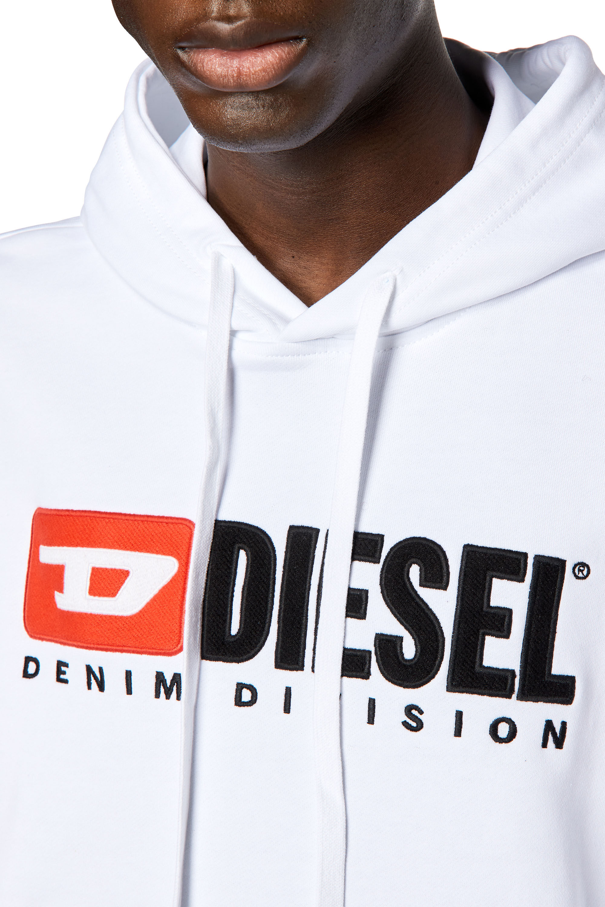 Diesel - S-GINN-HOOD-DIV, Weiß - Image 5