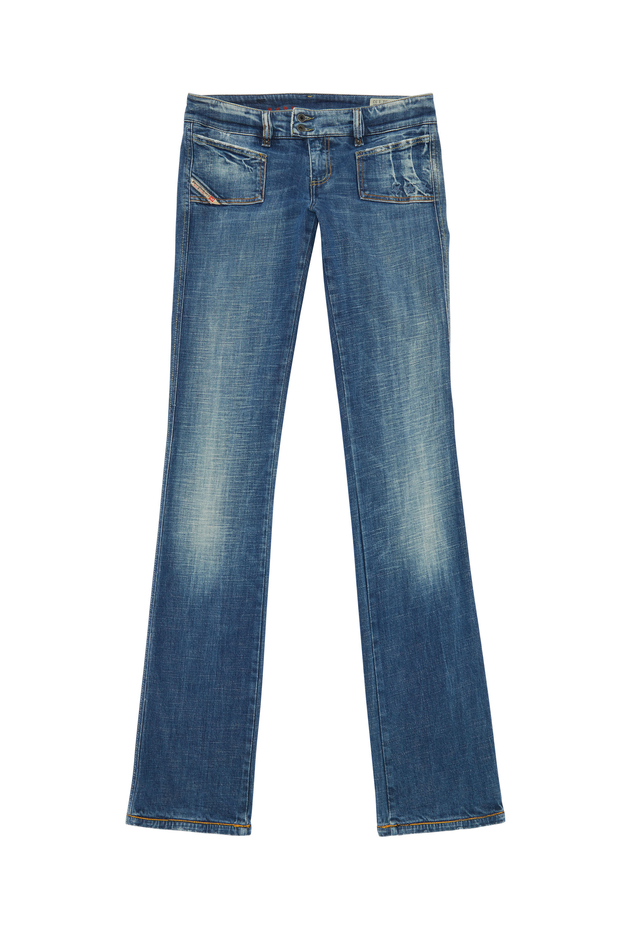Curations x Sarah Anderson Stretch Denim Wide Leg Jean