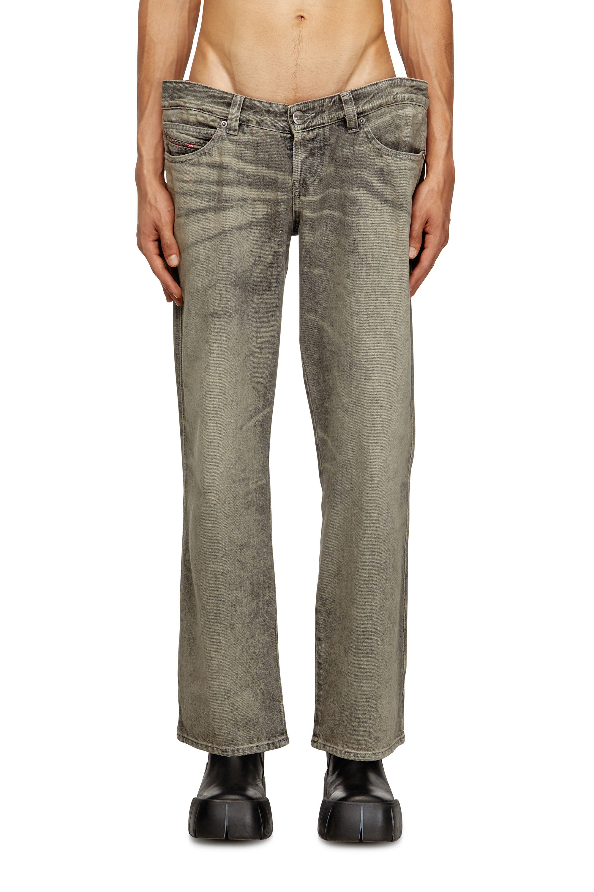 Diesel - Herren Regular Jeans D-Im 007DR, Grau - 3