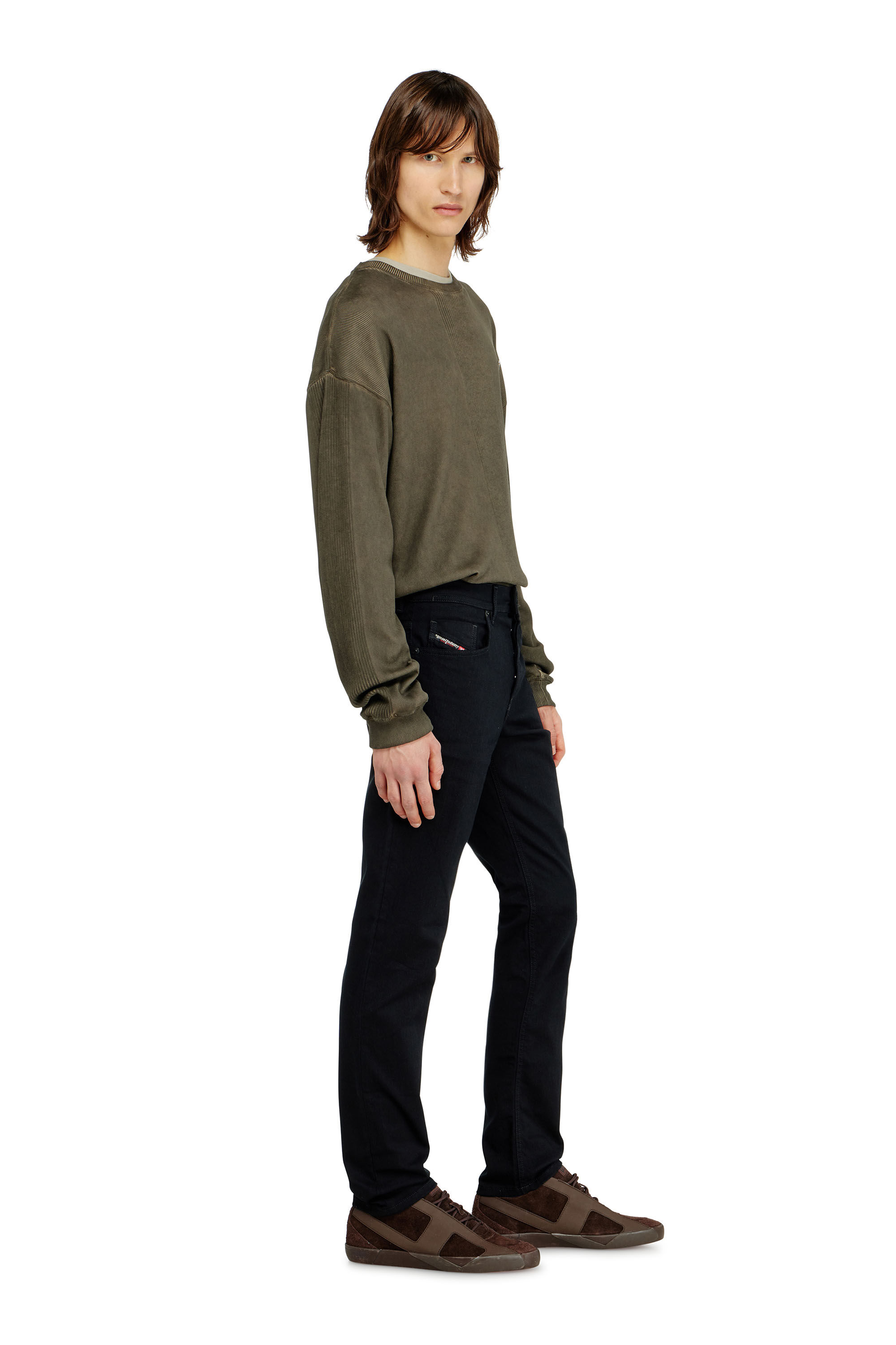 Diesel - Man's Regular Jeans 2023 D-Finitive 069YP, Black/Dark grey - 1