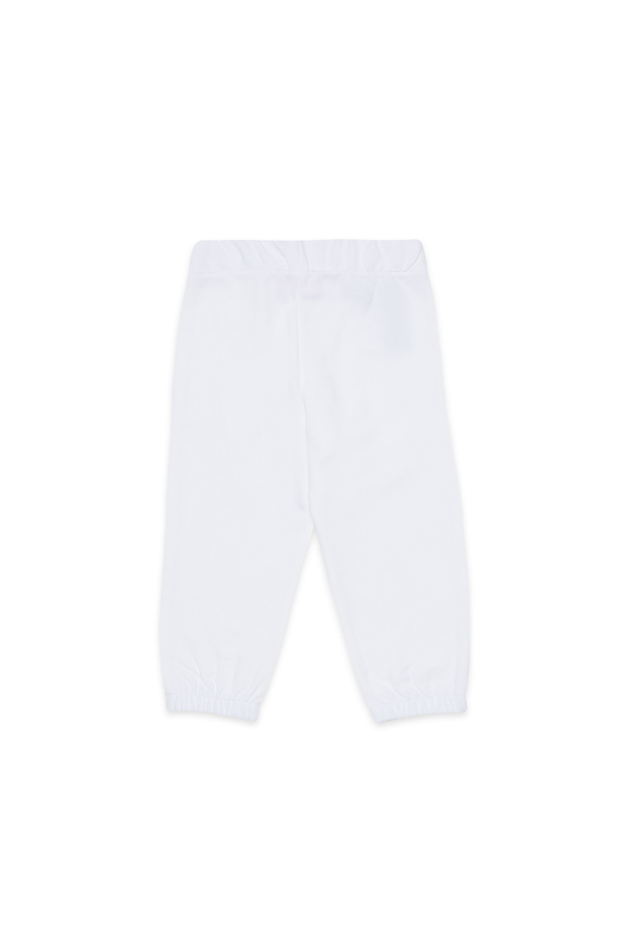 Diesel - PBASEB, Unisex Sweathose mit verschmiertem Logo in Weiß - 2