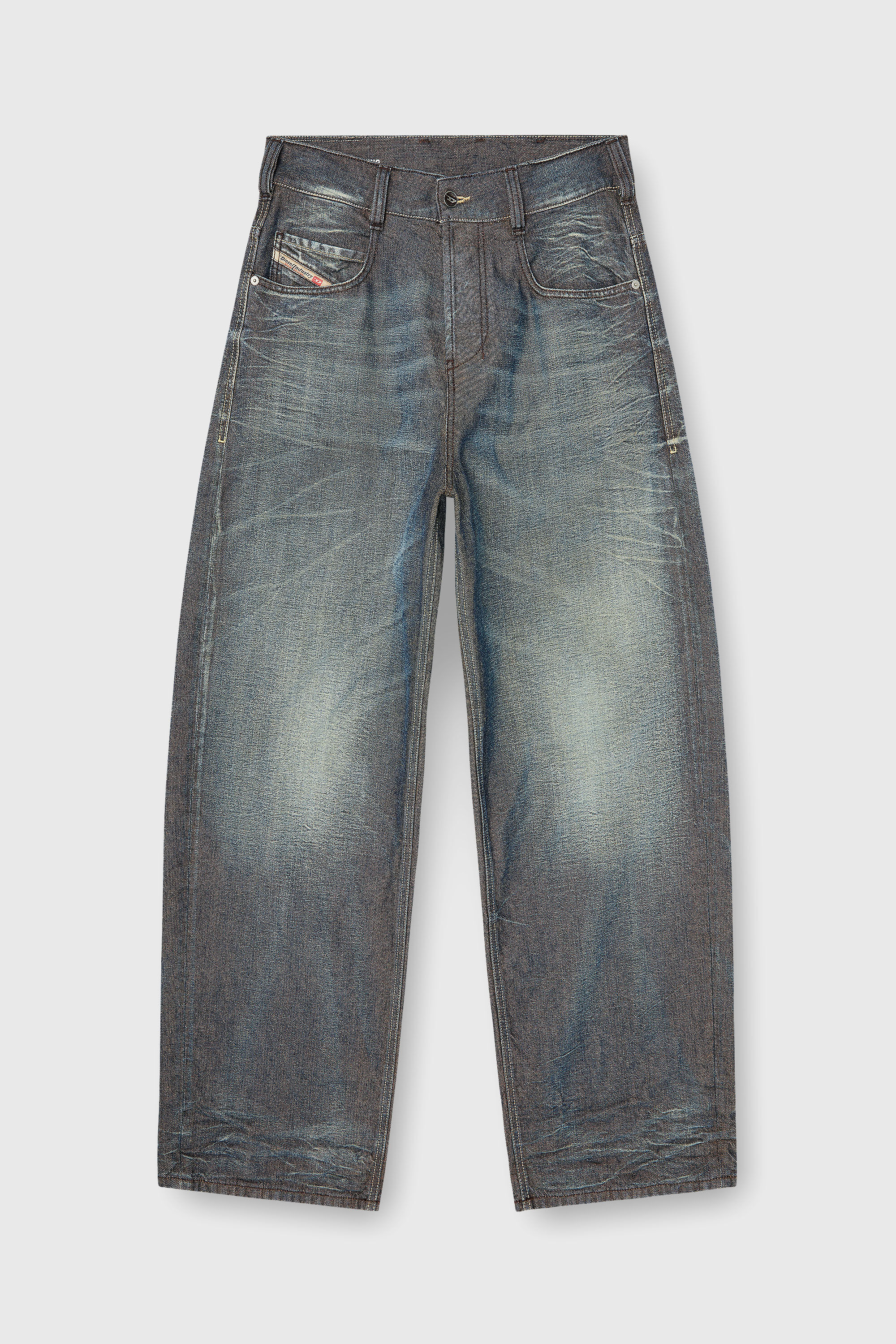 Diesel - Unisex Relaxed Jeans 1997 D-Enim-M 007EM, Dunkelblau - 8