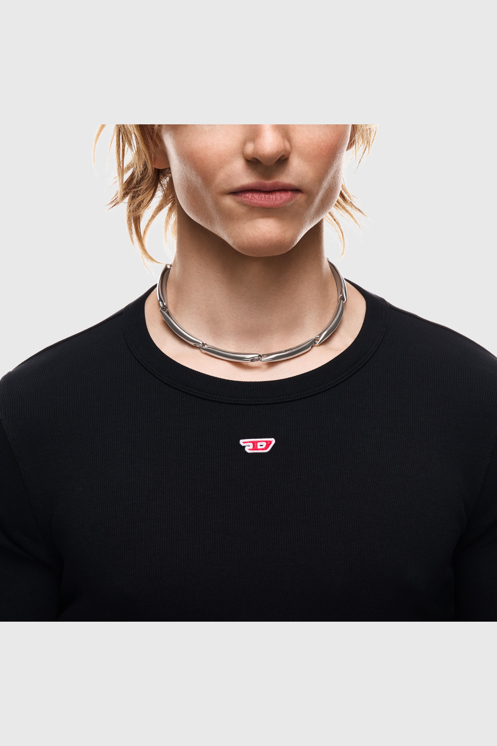 Diesel - DX1697040 JEWELLERY, Unisex Halskette aus Edelstahl in Silber - 4