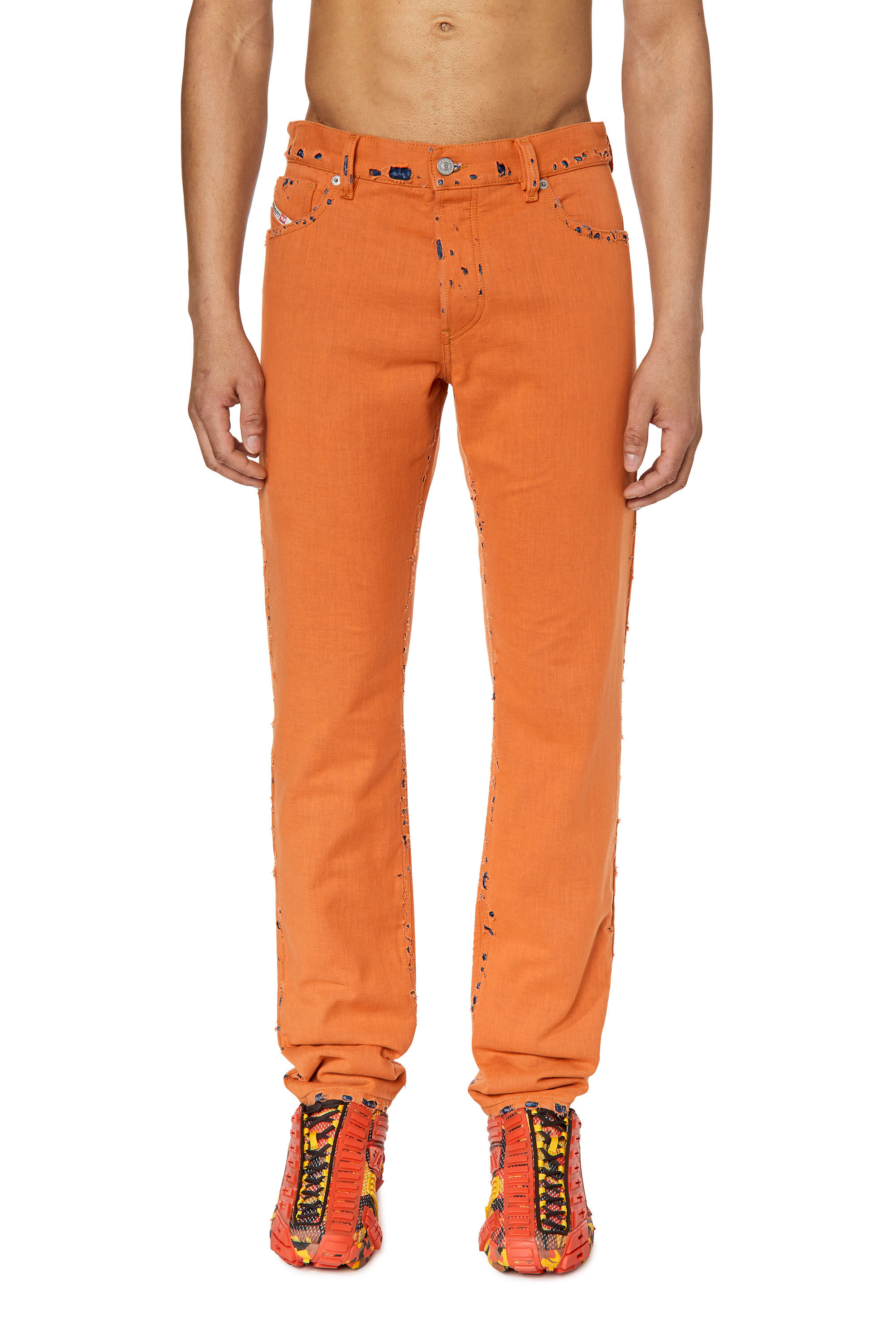 Diesel - Straight Jeans 1995 D-Sark 007R5, Orange - Image 3