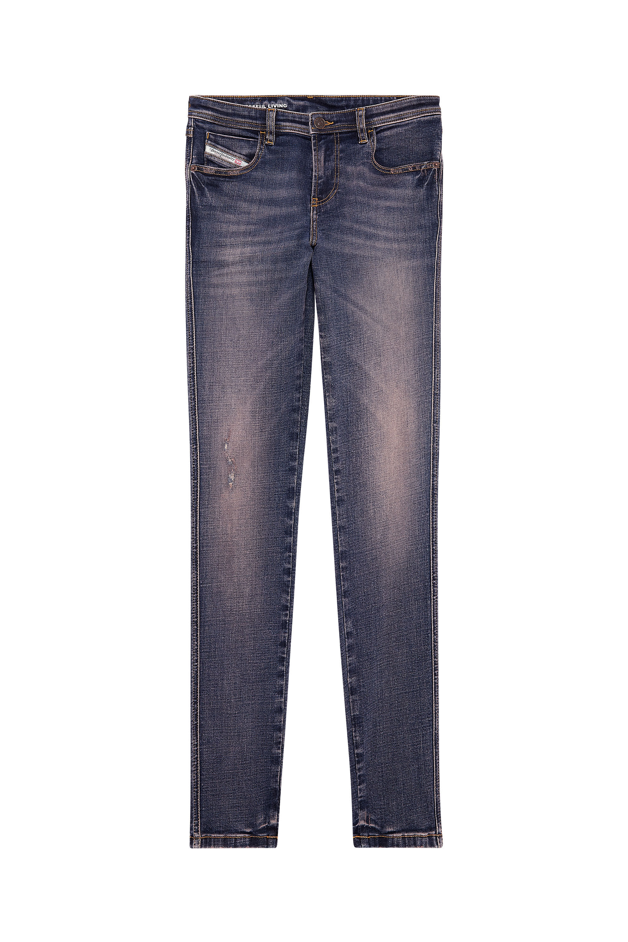 Diesel - Woman Skinny Jeans 2015 Babhila 0PFAY, Dark Blue - Image 2
