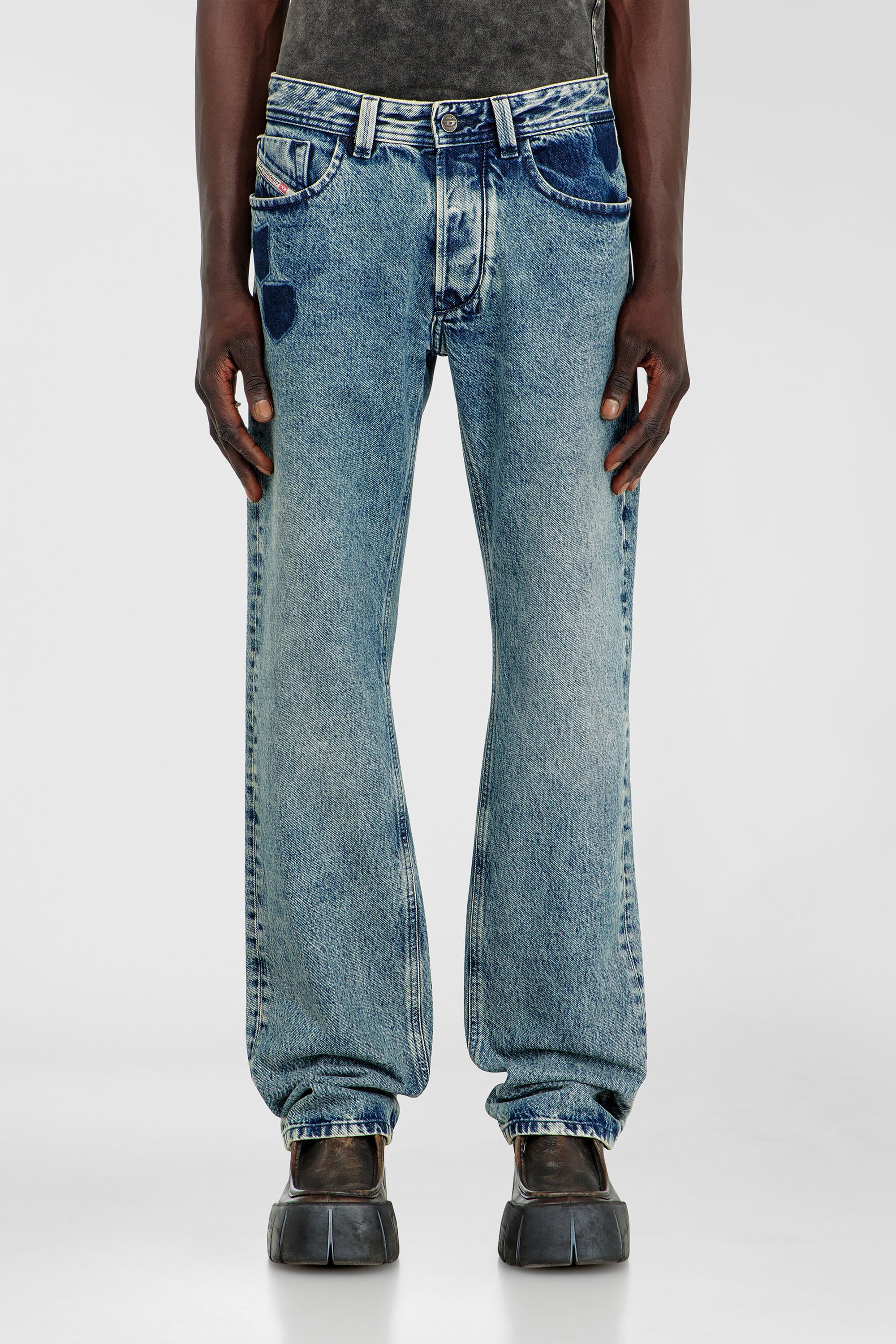 Diesel - Man's Regular Jeans 1985 Larkee 0IFBV, Medium blue - 4