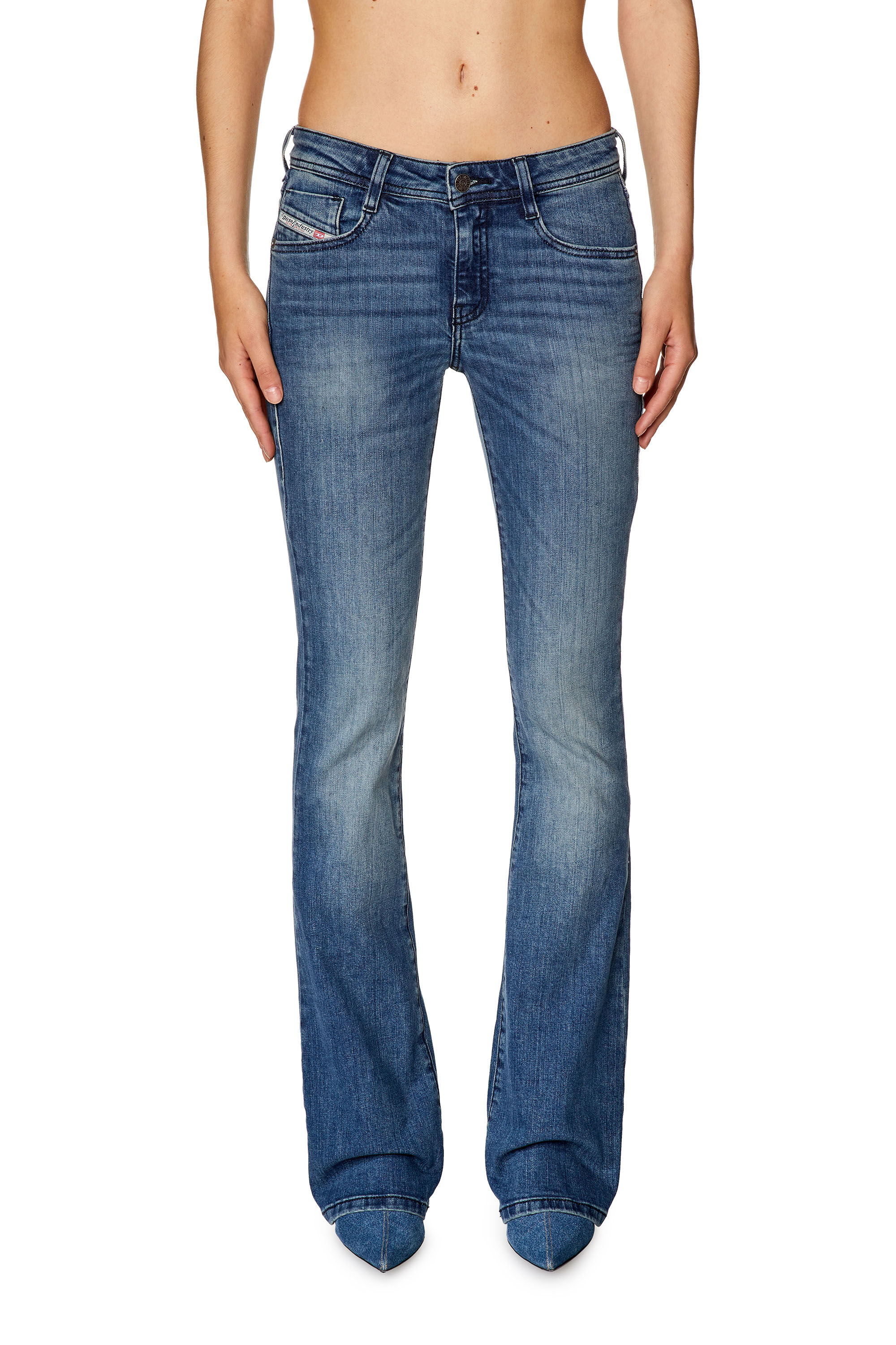 Diesel - Bootcut and Flare Jeans 1969 D-Ebbey 0LICM, Mittelblau - Image 3