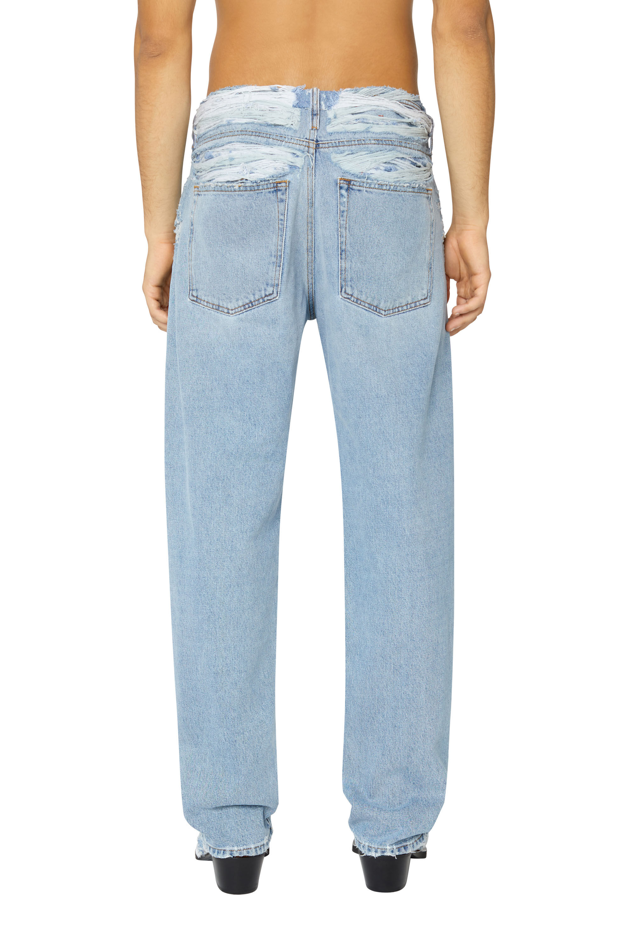 Diesel - 2010 D-Macs 007N7 Straight Jeans, Mittelblau - Image 4