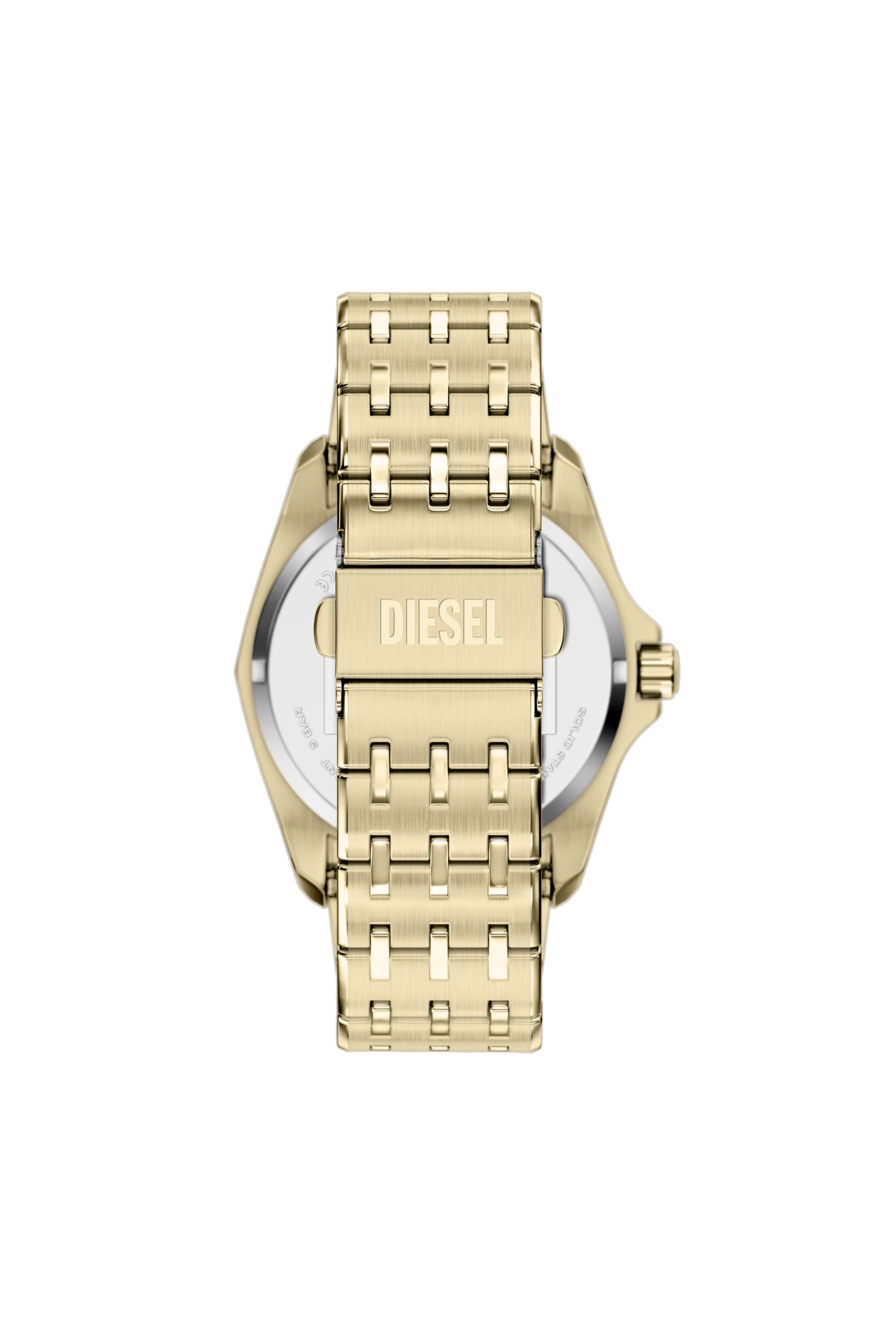Diesel - DZ2239 WATCH, Herren Stinger gold-tone Edelstahluhr in Gold - 2