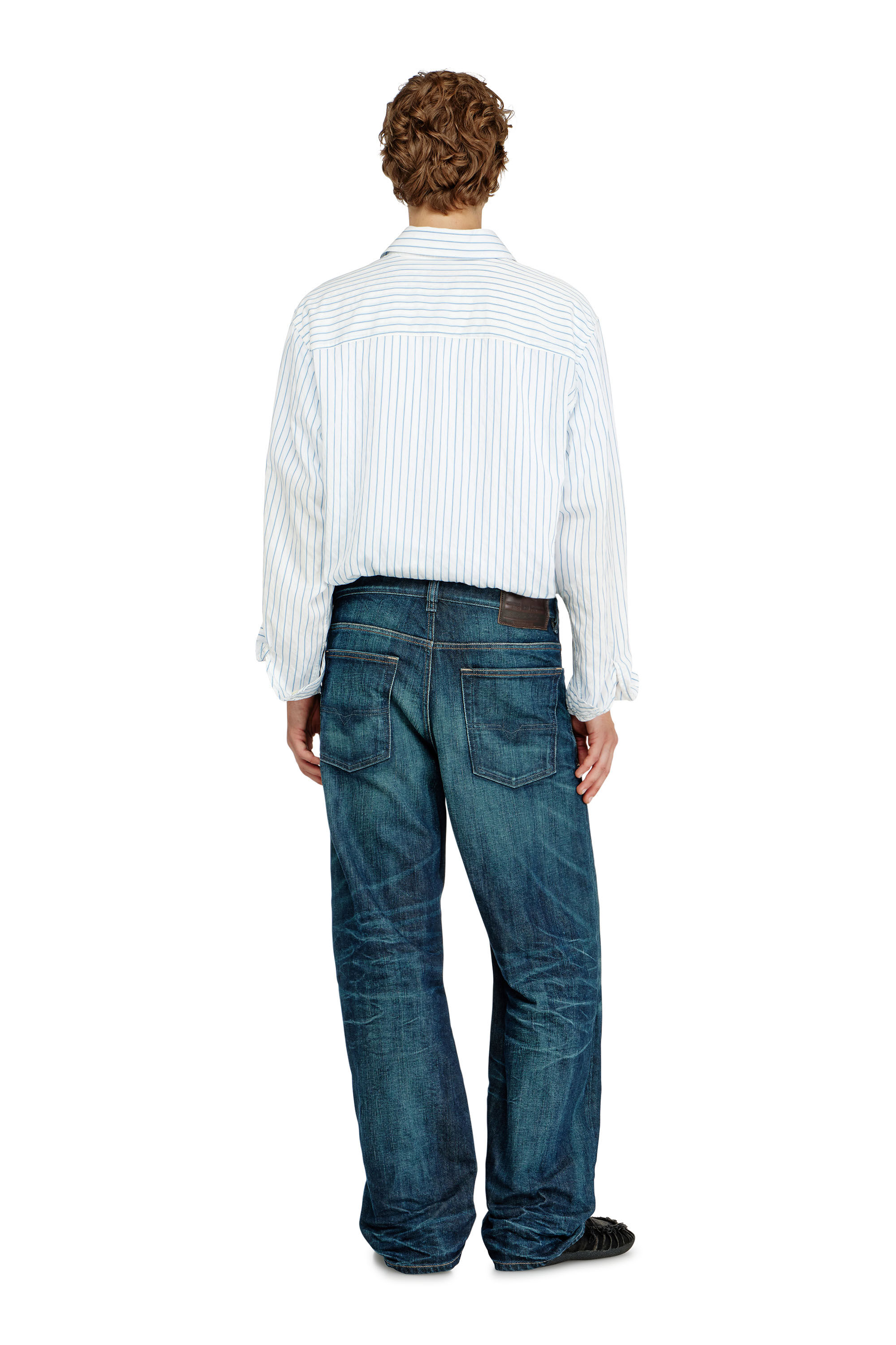 Diesel - Herren Relaxed Jeans 2001 D-Macro 09Q04, Dunkelblau - 3