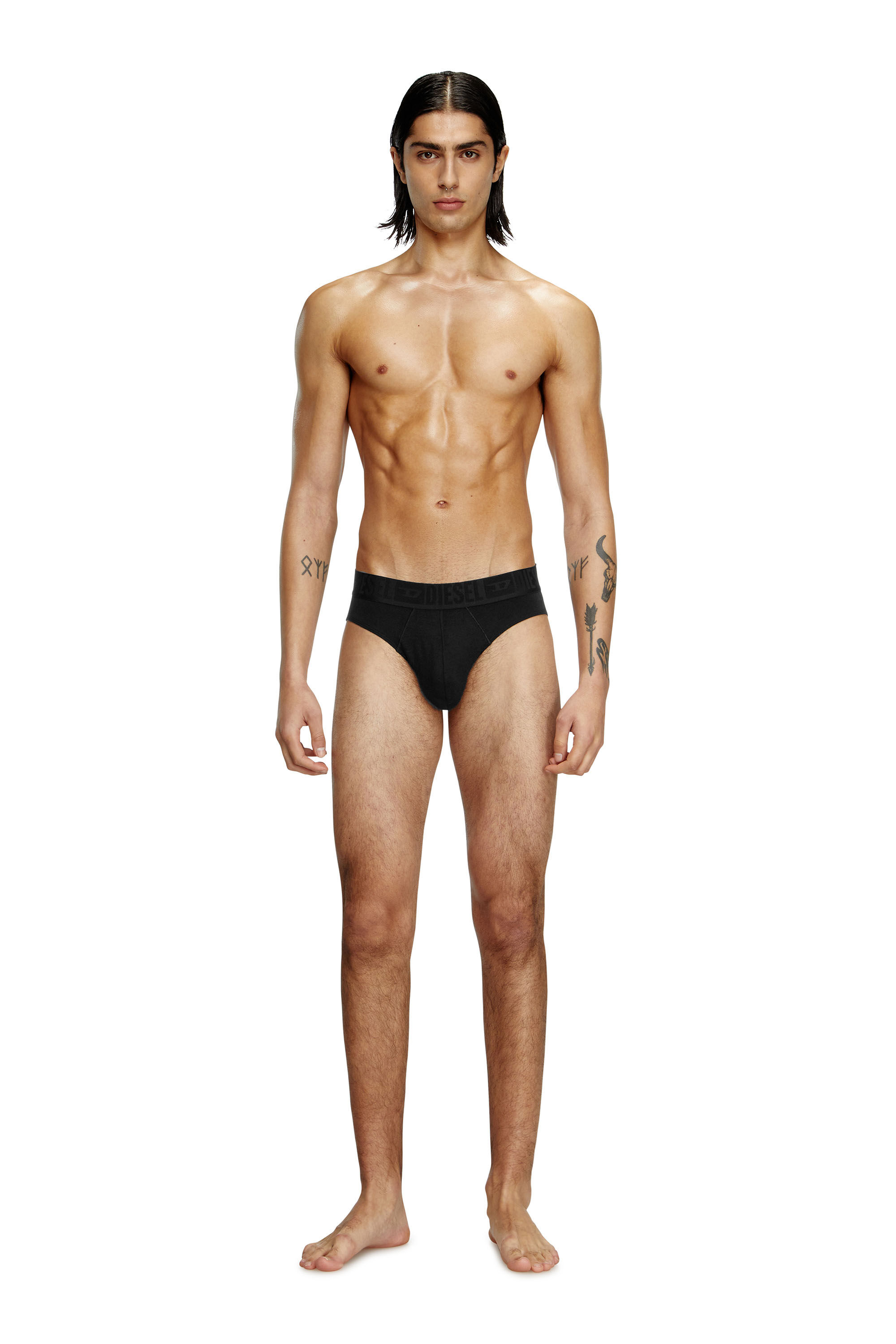 Diesel - ROY-D-MONO-3PACK, Herren Retropants im Dreierpack in Schwarz - 1