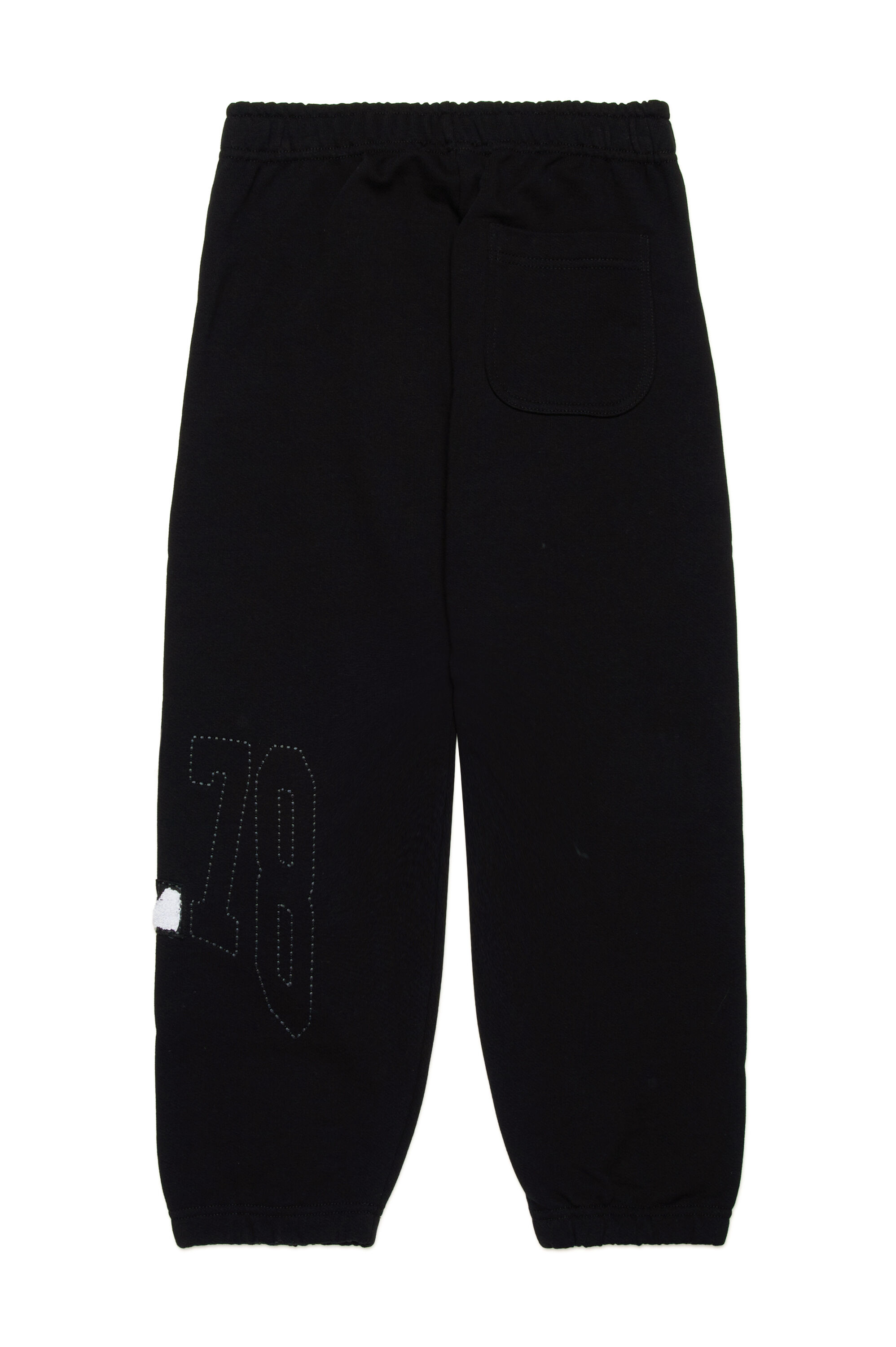 Diesel - PMARCHI, Herren Sweathose mit College-Logo in Schwarz - 2