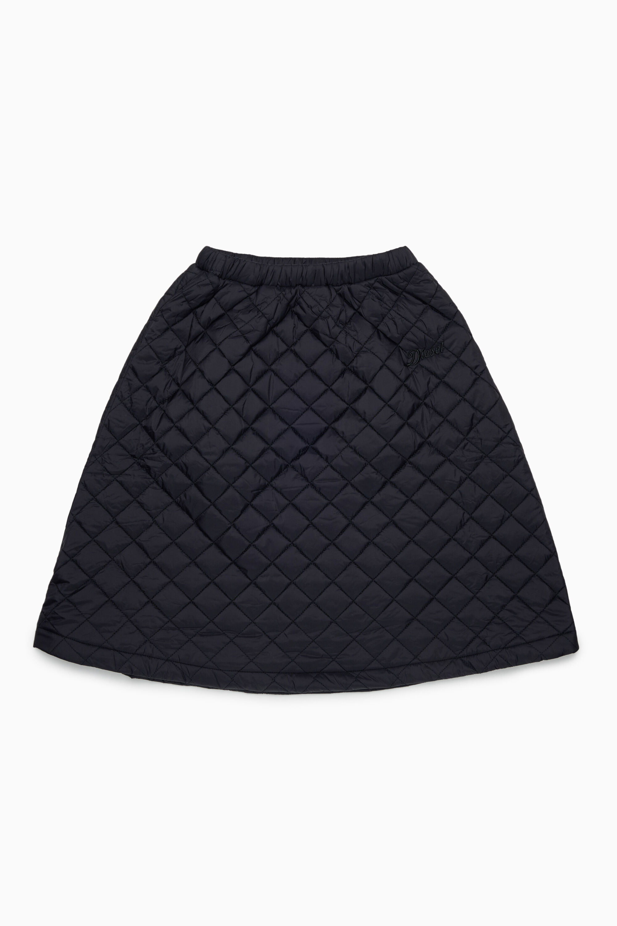 Diesel - GMONTY, Damen Gestepptes Nylon-Rock in Schwarz - 1