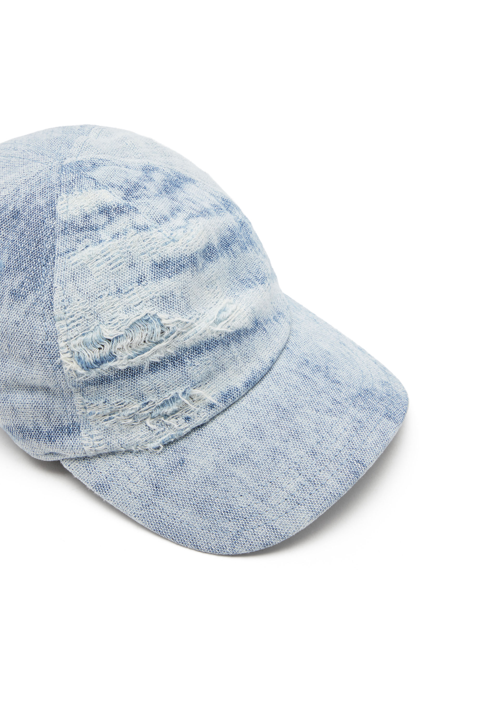 Diesel - C-FEEL, Herren Baseball cap with denim treatment in Hellblau - 3