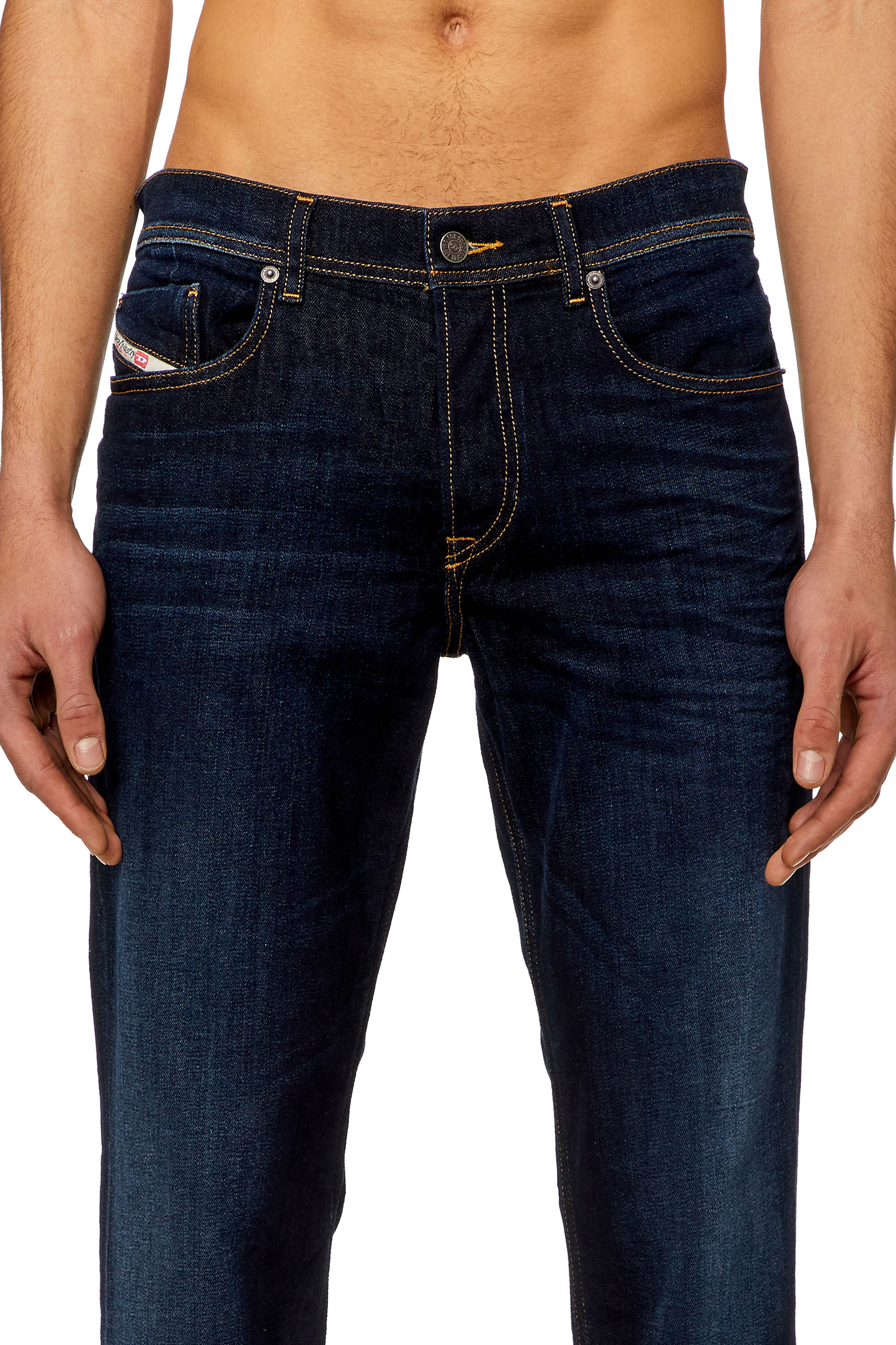 Diesel - Tapered Jeans 2023 D-Finitive 009ZS, Dunkelblau - Image 5