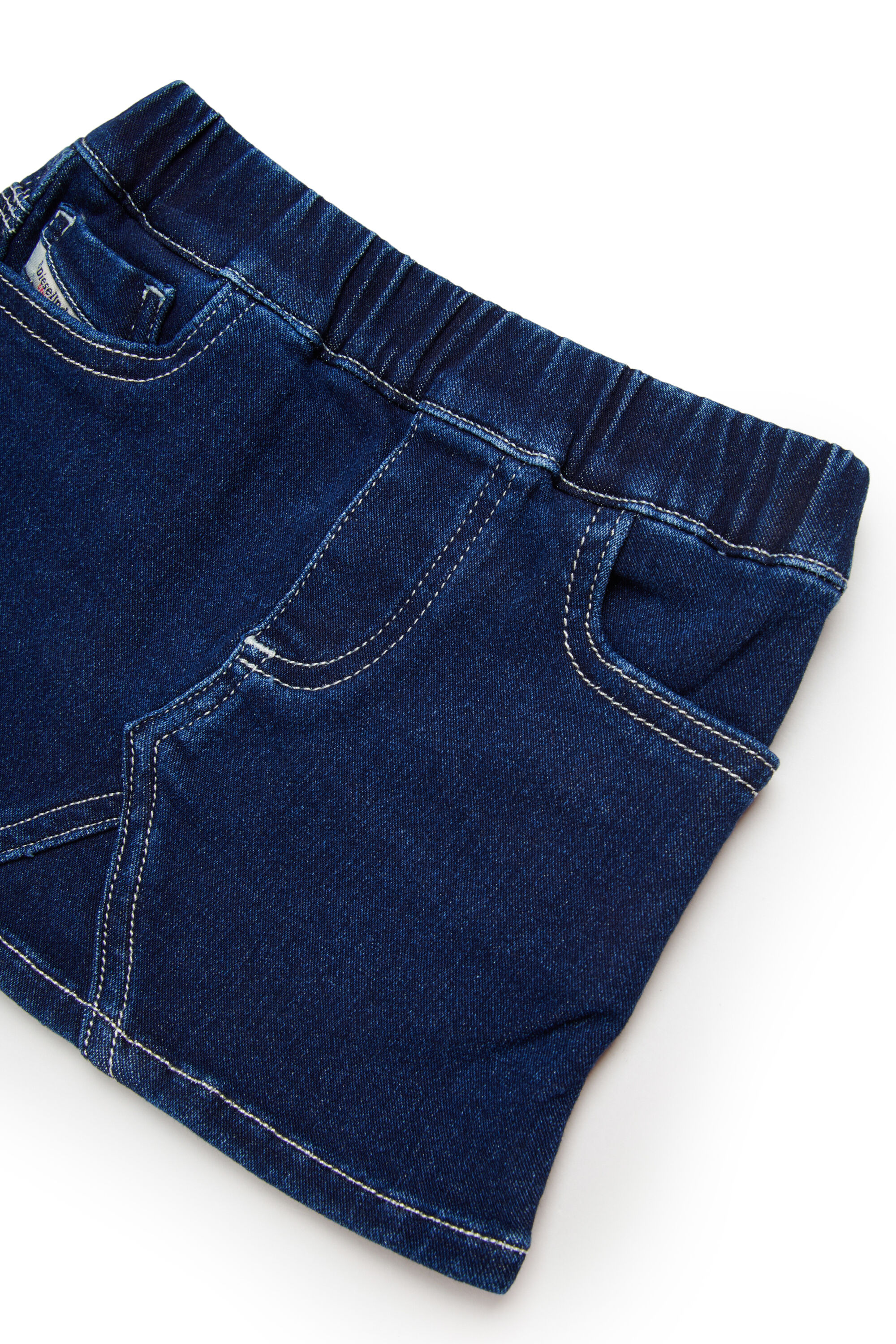 Diesel - GIRRYB JJJ, Damen JoggJeans-Rock mit Kontrastn&auml;hten in Dunkelblau - 3