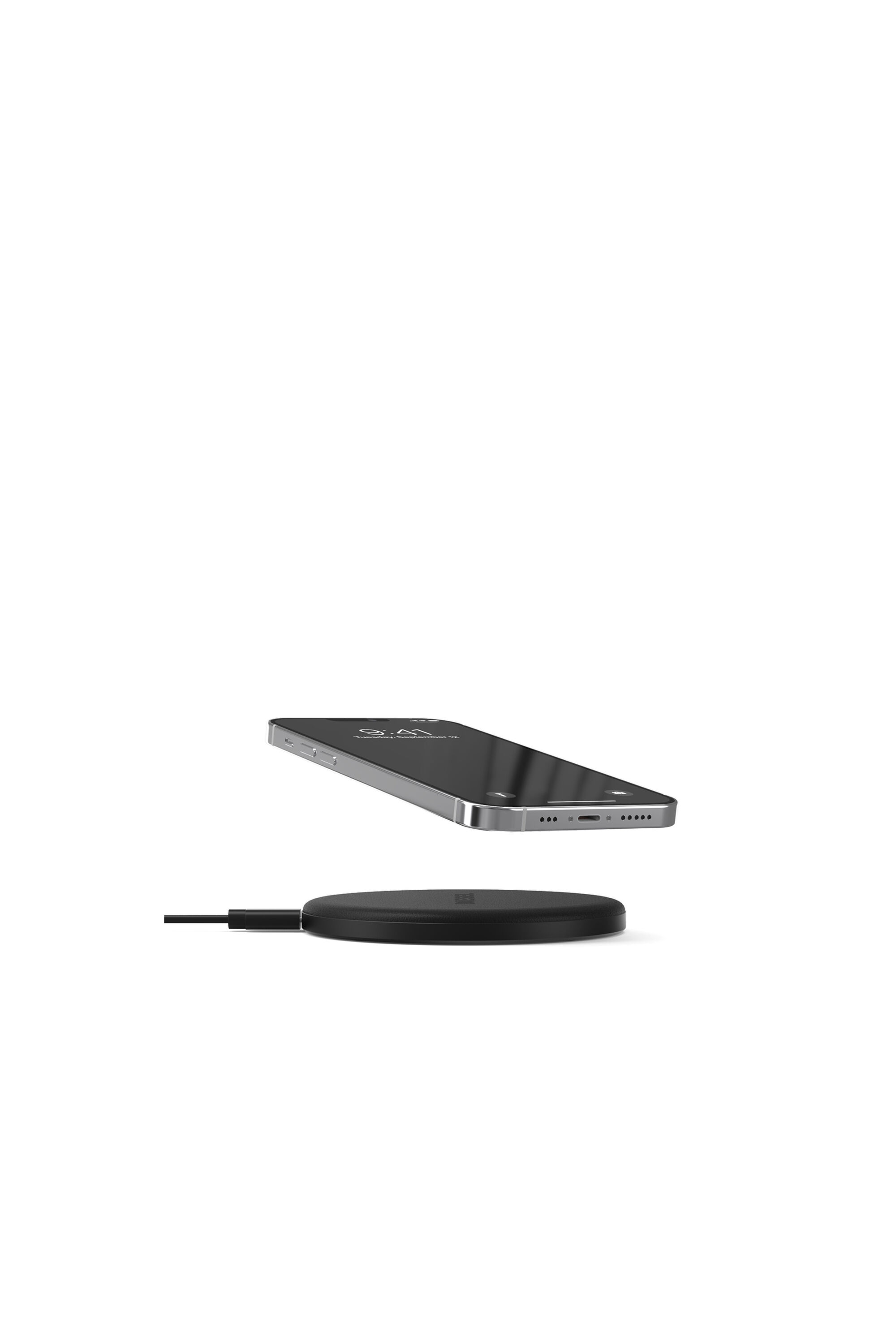 Diesel - 41945 WIRELESS CHARGER, Unisex Drahtlose Ladepad in Schwarz - 3