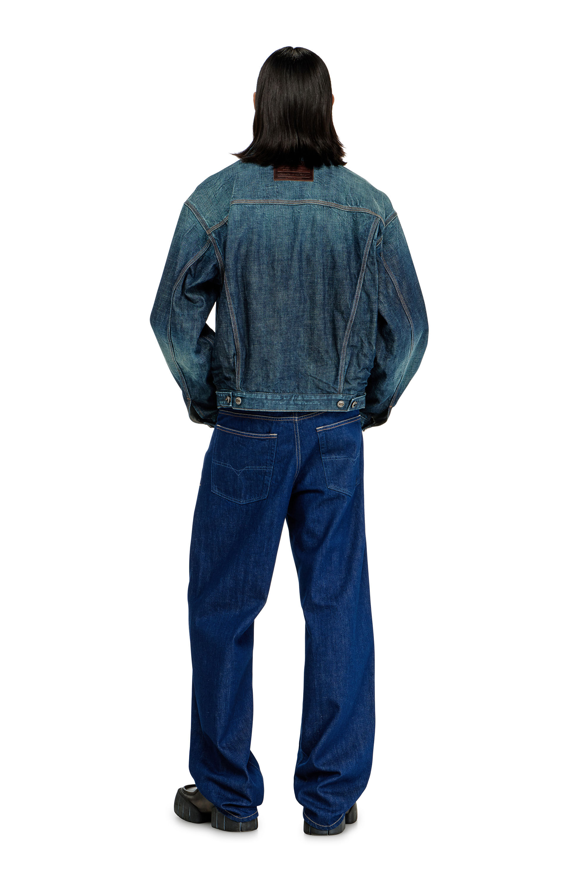 Diesel - Herren Relaxed Jeans 2001 D-Macro 09Q09, Dunkelblau - 3